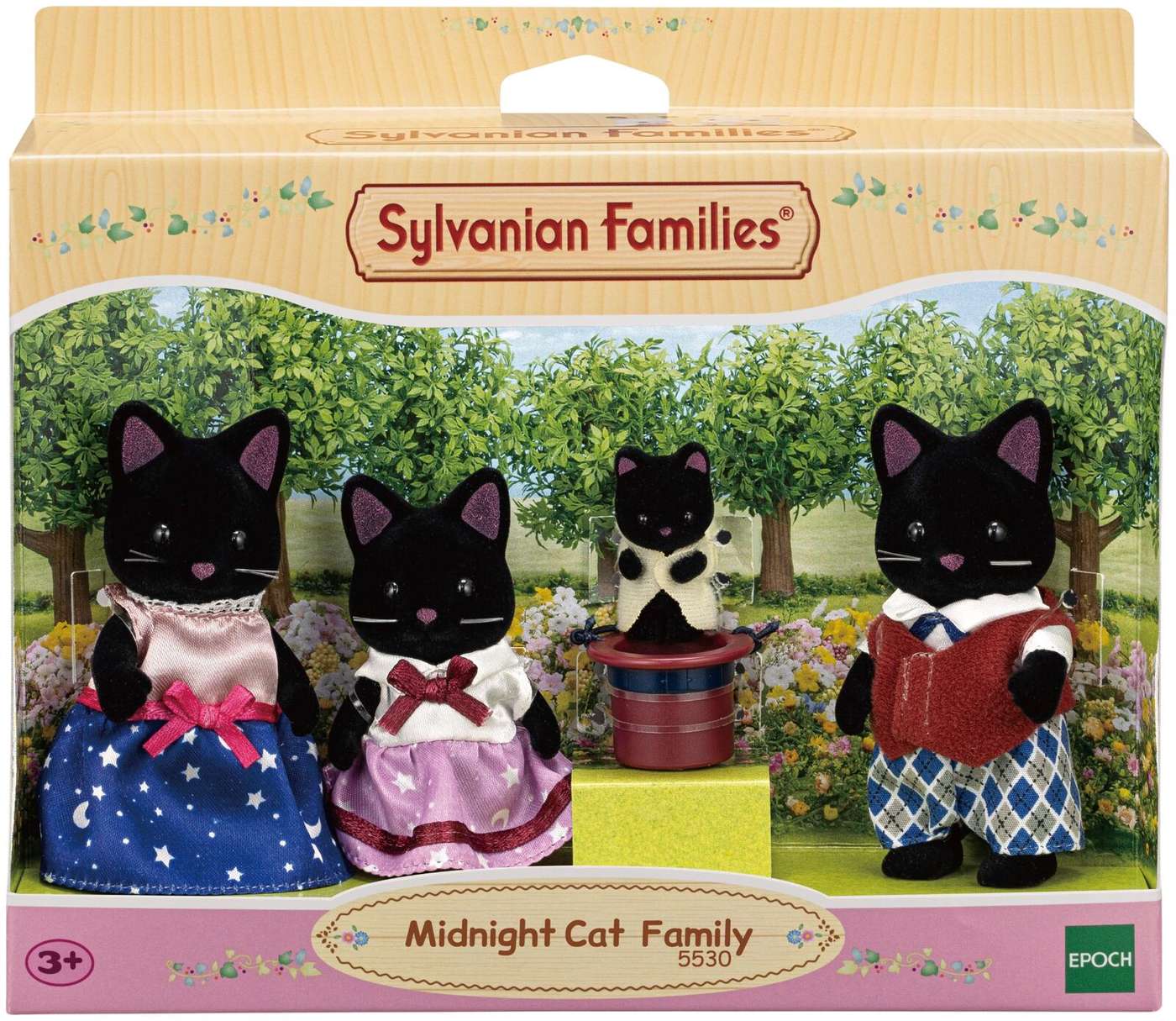 Sylvanian Families Семейство черных кошек