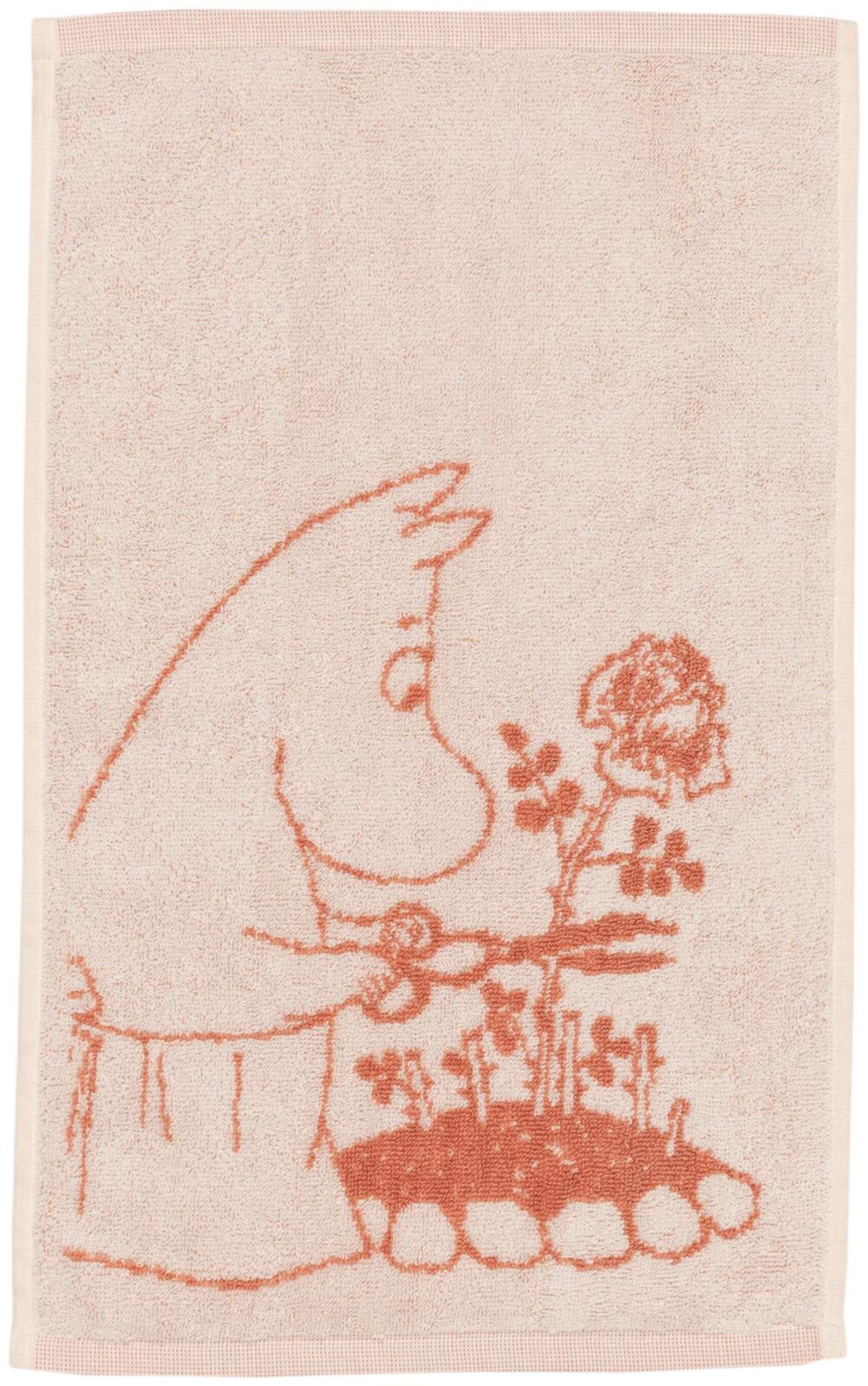 Полотенце для рук Moomin Arabia Moomin 30х50 Moominamma бежевый GOTS (цвет бежевый)