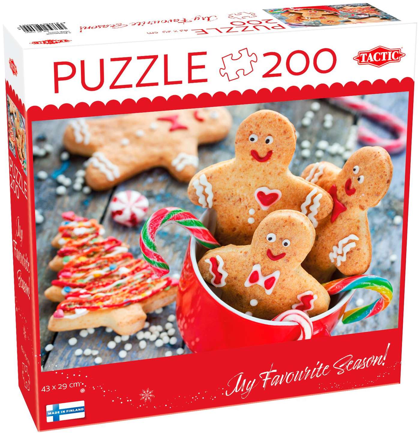 Тактический пазл Gingerbread Cuties 200 деталей
