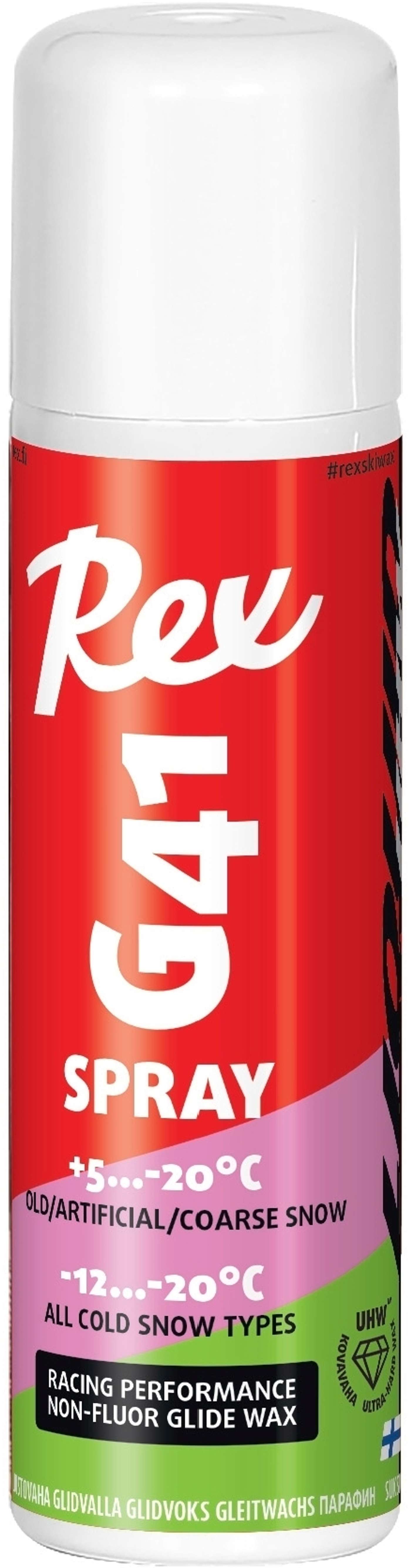 Rex 435 G41 Спрей без фтора, розовый / графит
