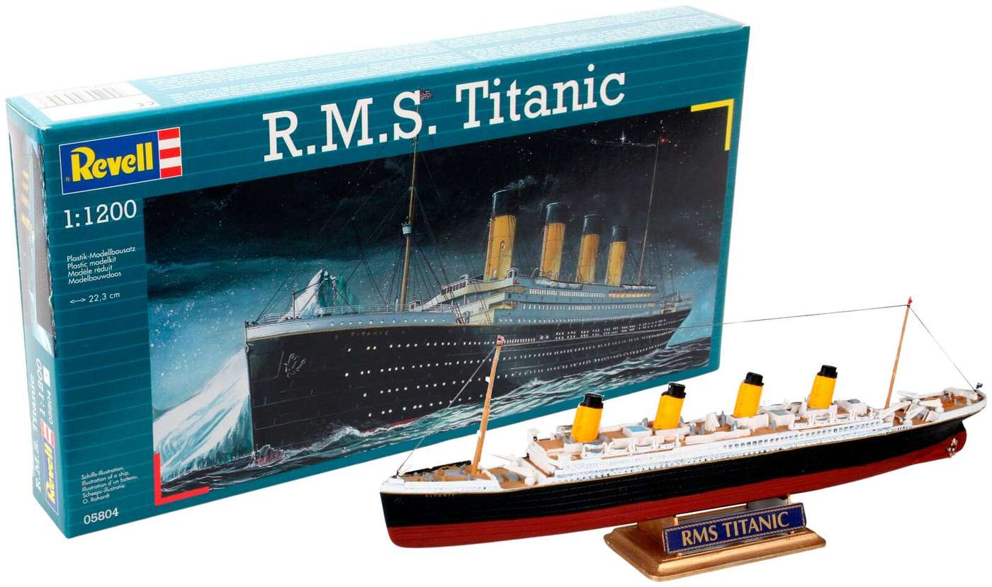 Набор моделей Revell R. M. S. Модель корабля «Титаник» в масштабе 1: 1200. (цвет Разноцветный)