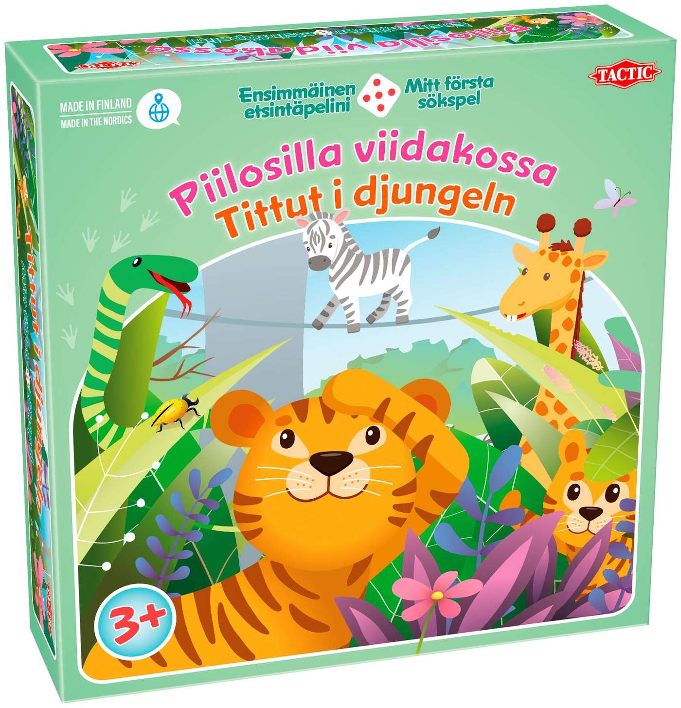 Тактическая настольная игра «Спрятано в джунглях»