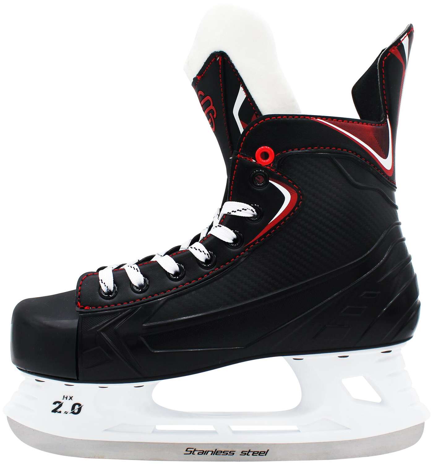 Хоккейные коньки Brand Sports SR, черные (размер 40, цвет черный)