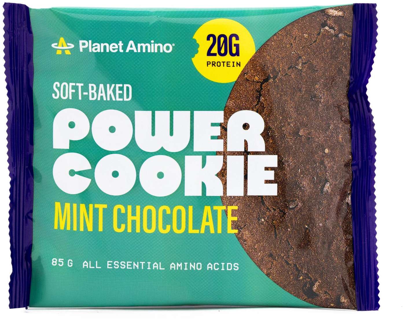 Протеиновое печенье Planet Amino Power Cookie мятно-шоколадное 85 г