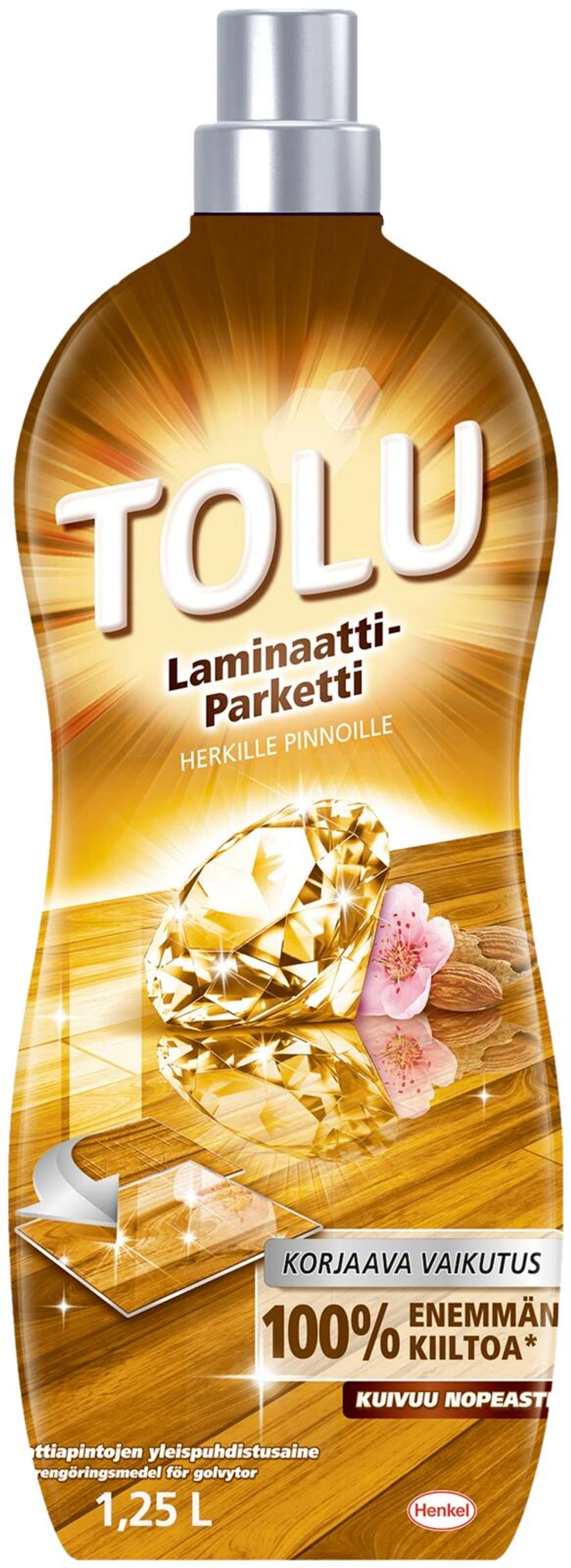 Tolu 1, 25л Средство для чистки ламината и паркета для ламината и паркета.