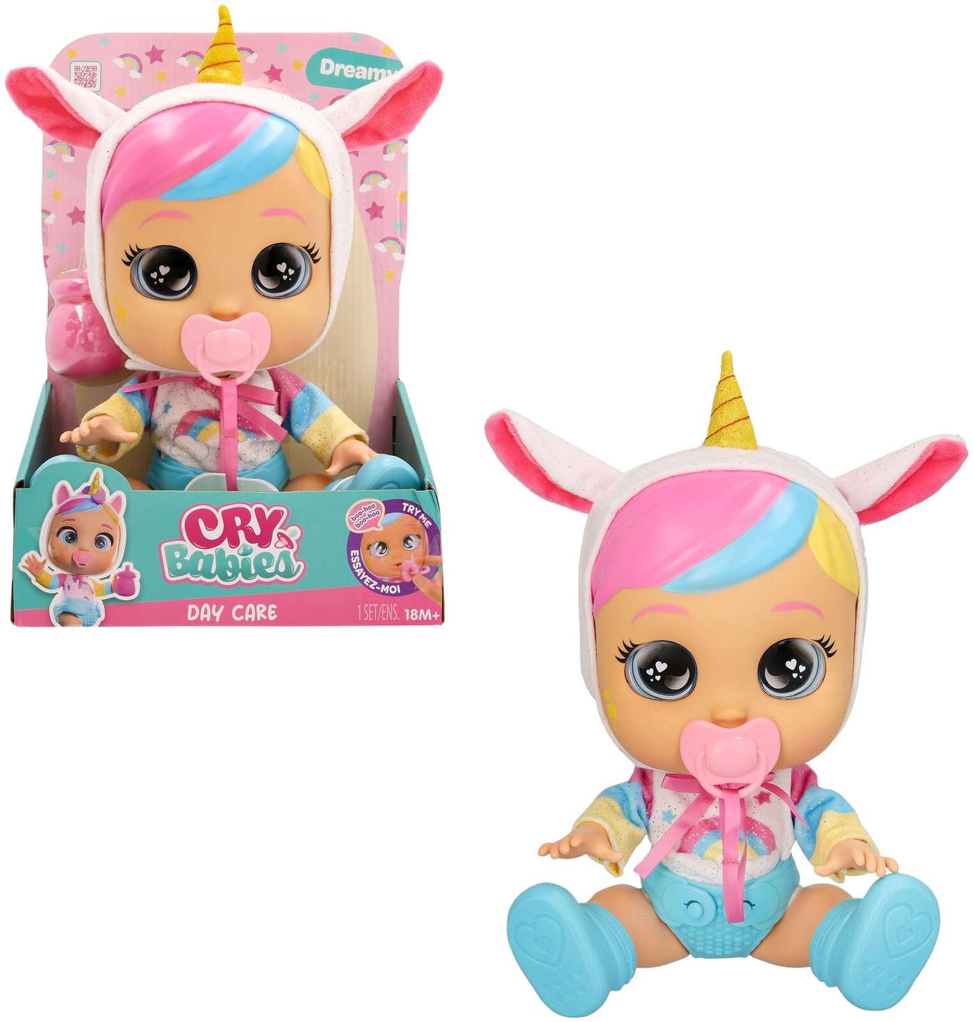 Кукла Cry Babies Day Care Dreamy Baby