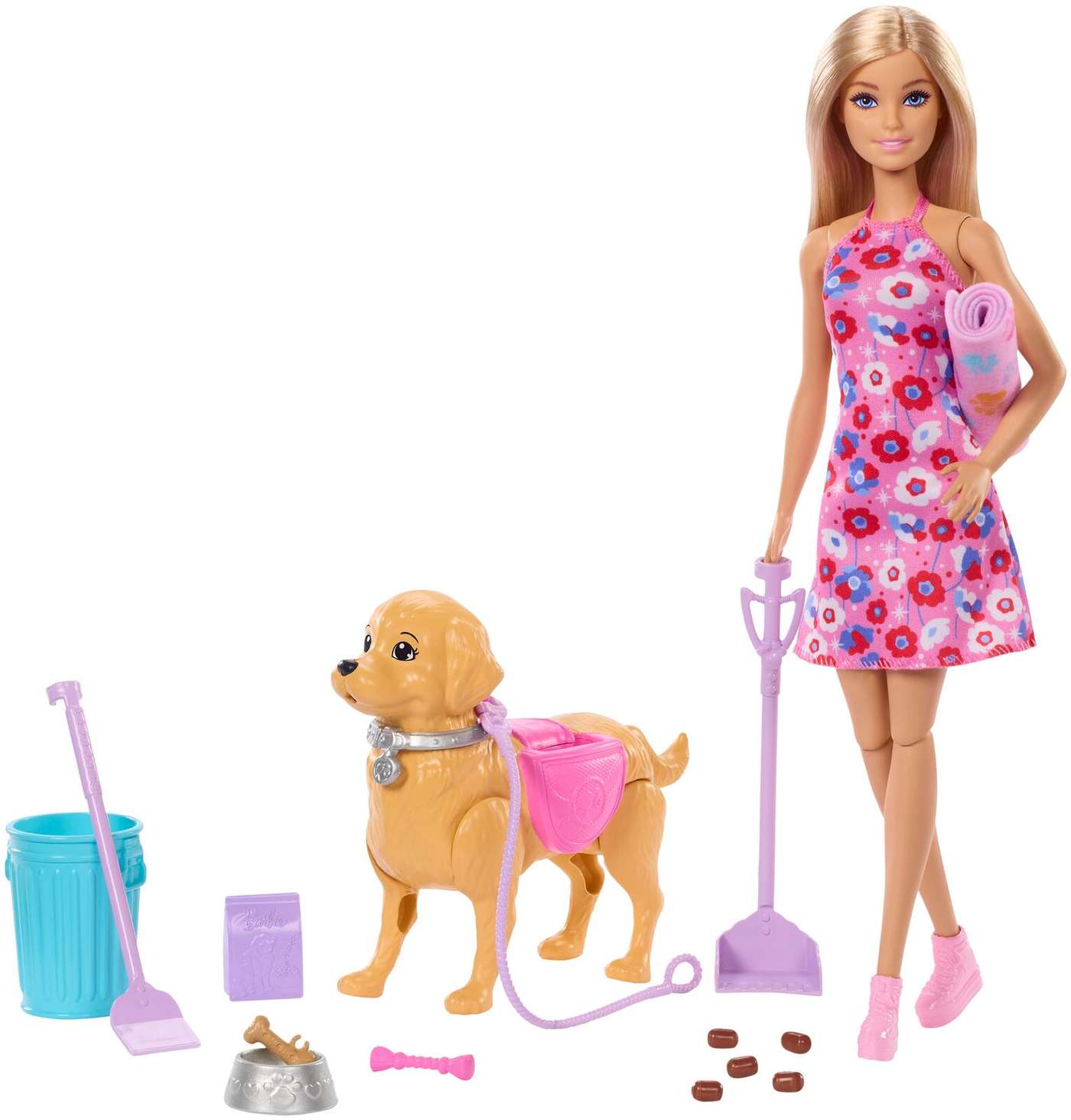 Игровой набор Barbie Walk And Potty Barbie Malibu