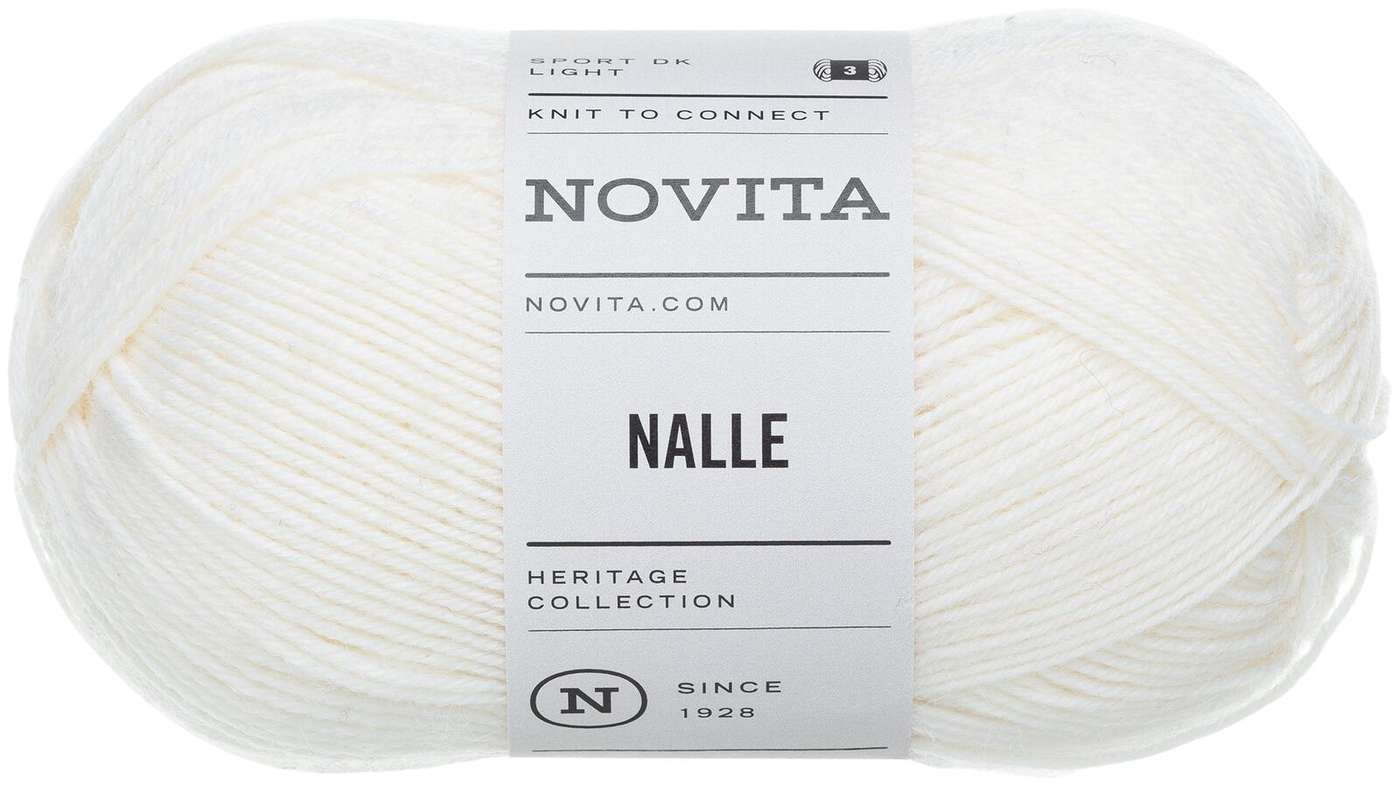 Novita Teddy Bear 100г 011 белый (цвет белый)