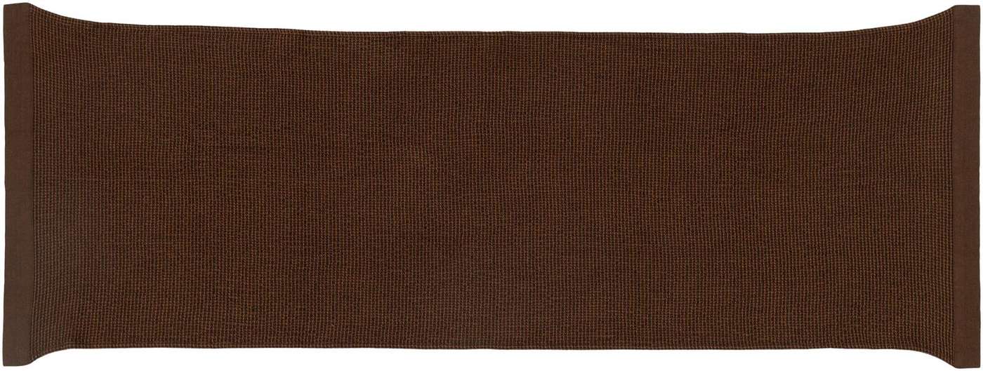 Скатерть непринужденная Kenno 60x160 см коричневая (цвет коричневый)