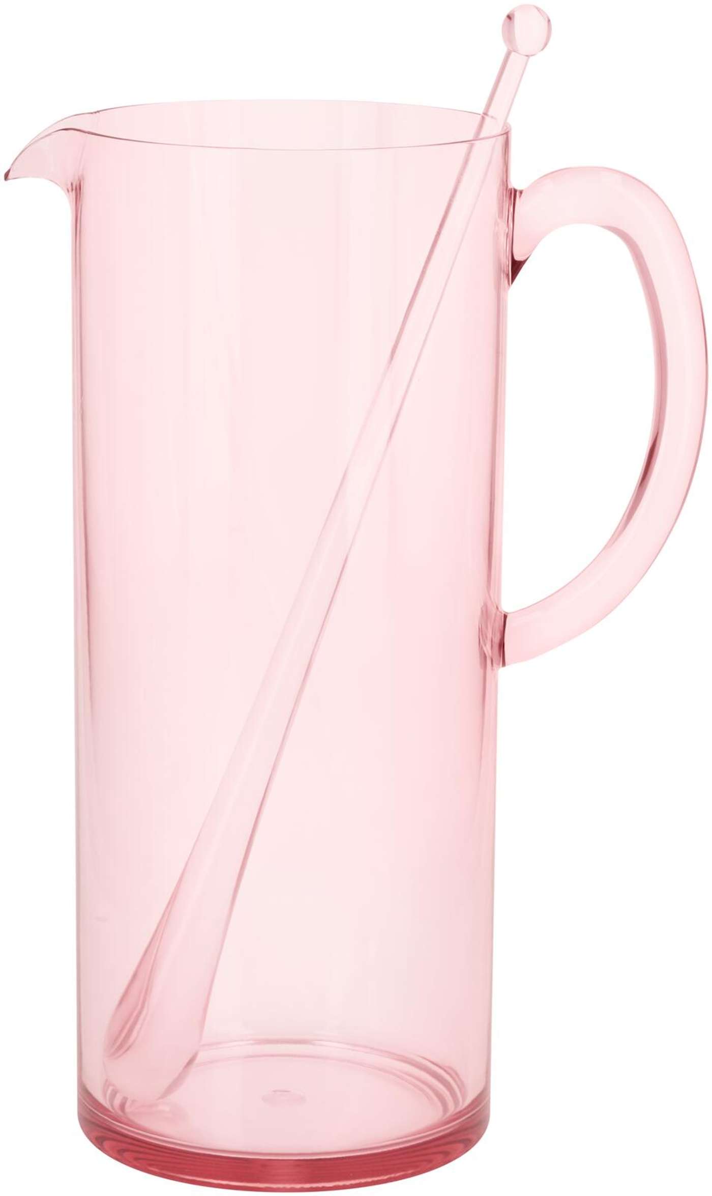 Половник пластиковый домашний Lili 1, 7 л (цвет роза)