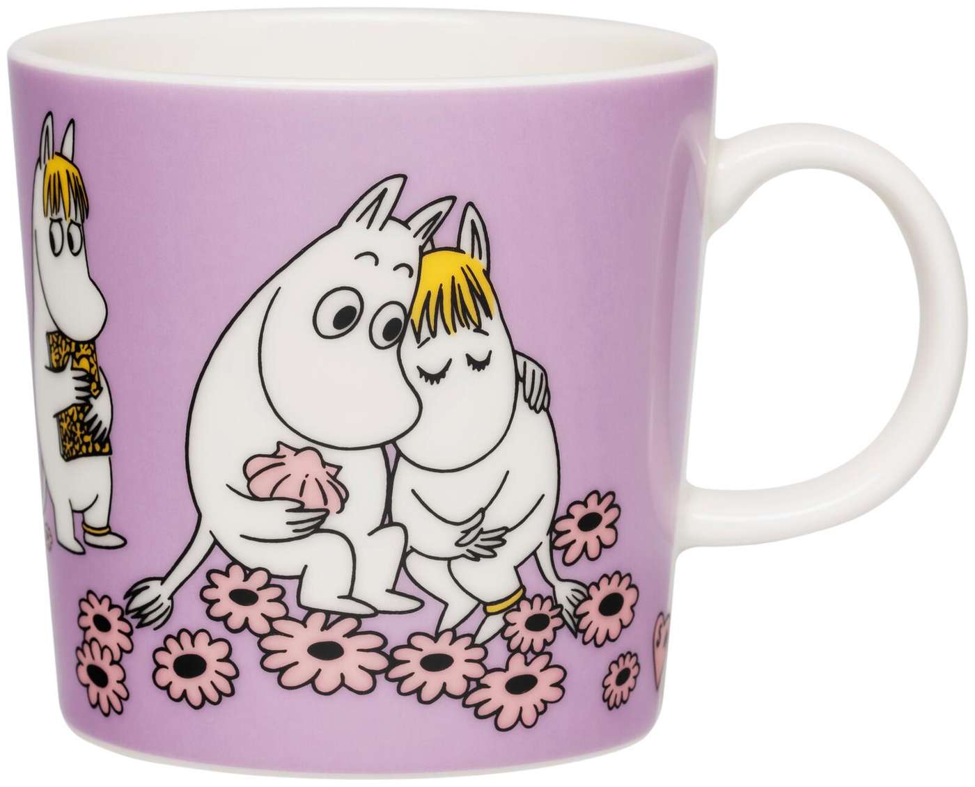 Кружка Moomin Arabia Moomin Heart шишки 0, 3л (цвет Фиолетовый)