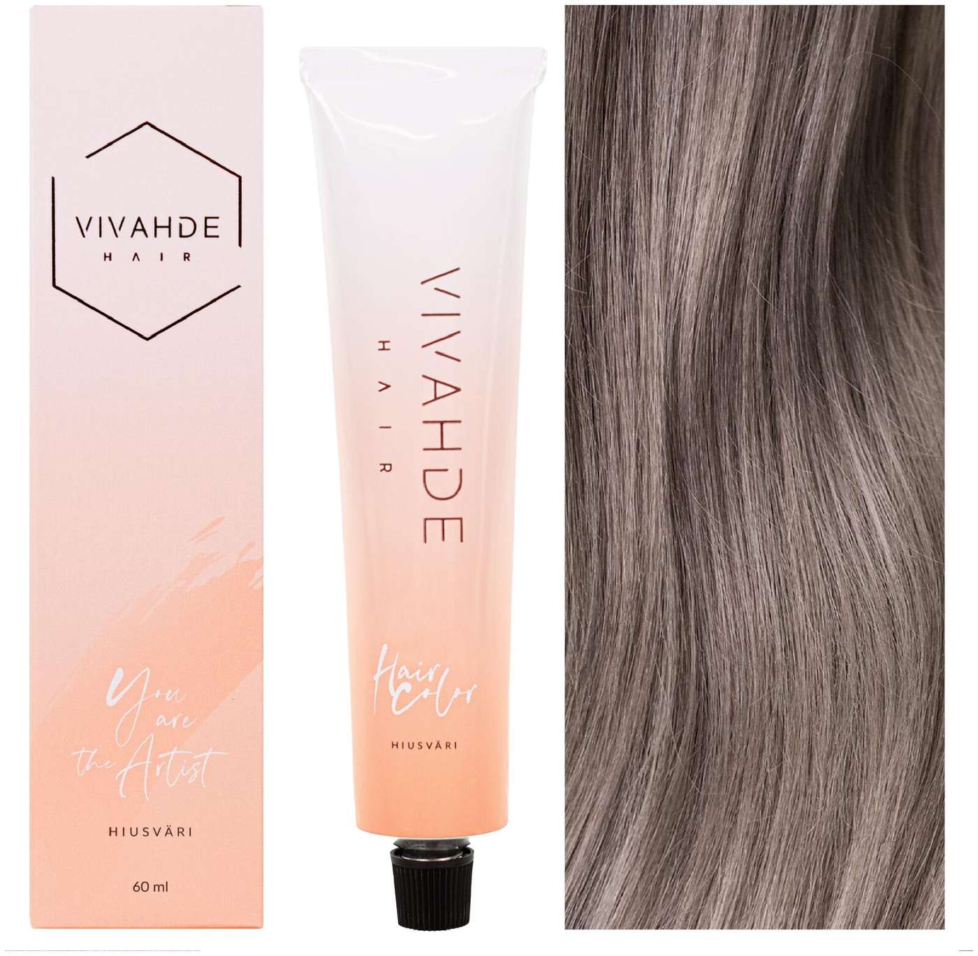 Vivahde Hair 9 AV Краска для волос Ash Violet 60 мл