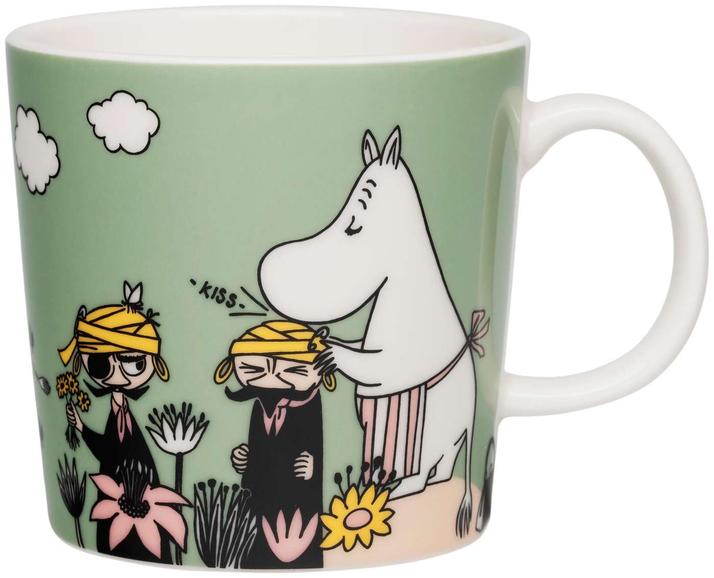 Кружка Moomin Arabia Муми-нежность 0, 3л (цвет Зеленый)