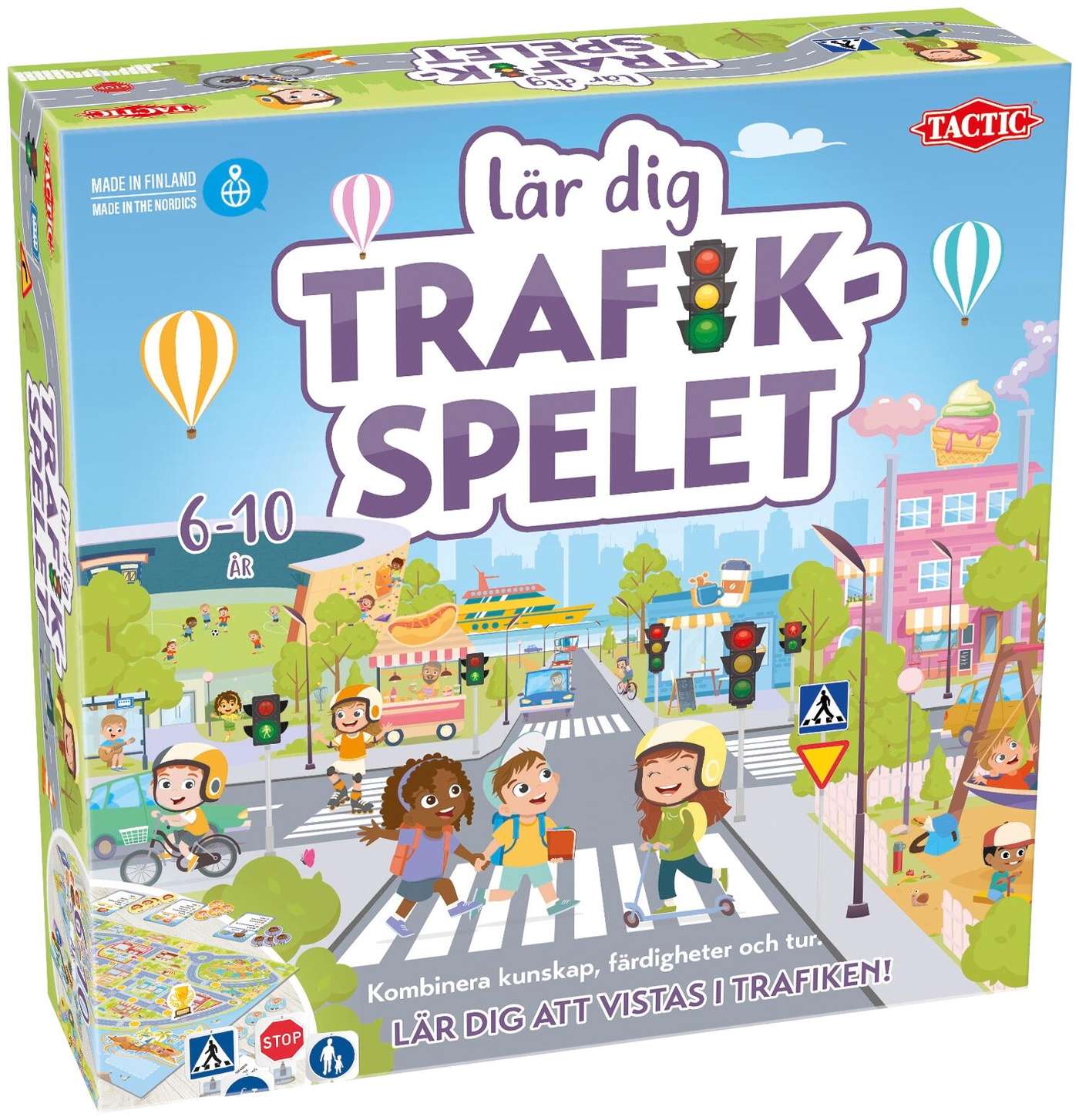 Тактическая настольная игра Lär dig Traffic games SE