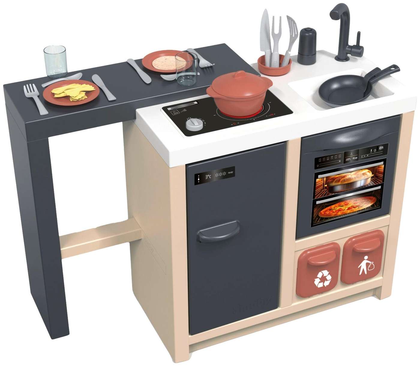 Smoby Kitchen Island, Кухонный остров для кулинарных игр