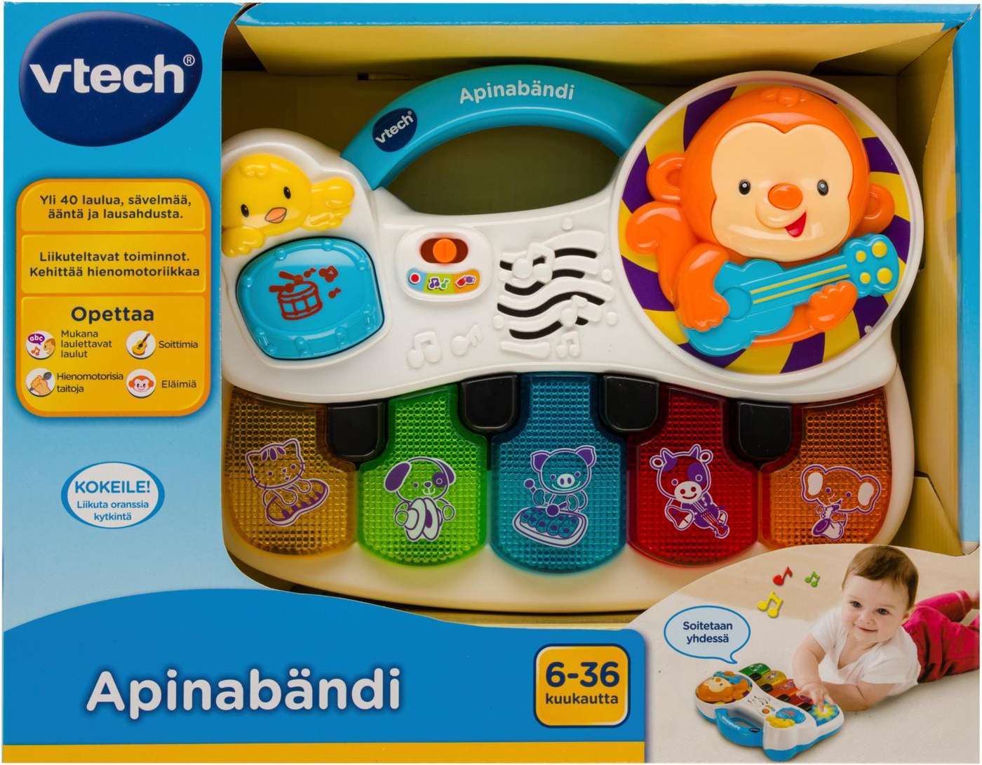 Пианино Vtech Baby Animal FI