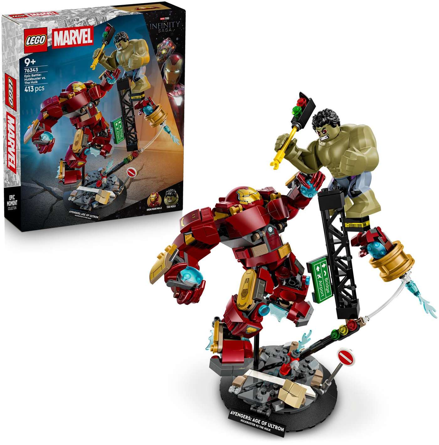 LEGO® Super Heroes Marvel 76343 Эпическая битва: Халкбастер против Халка