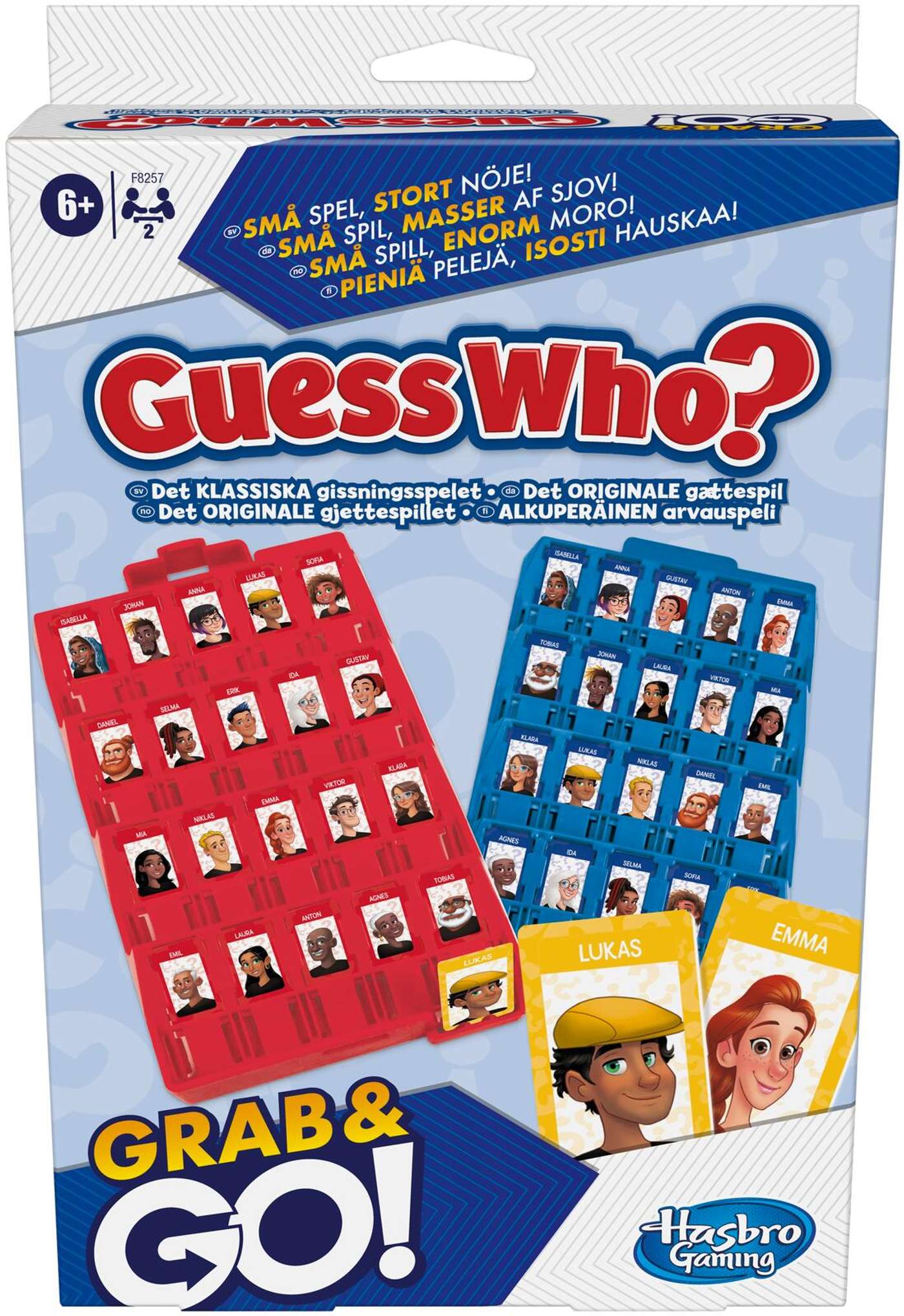 Игра Hasbro Travel Угадай, кто Grab&Go (цвет разноцветный)