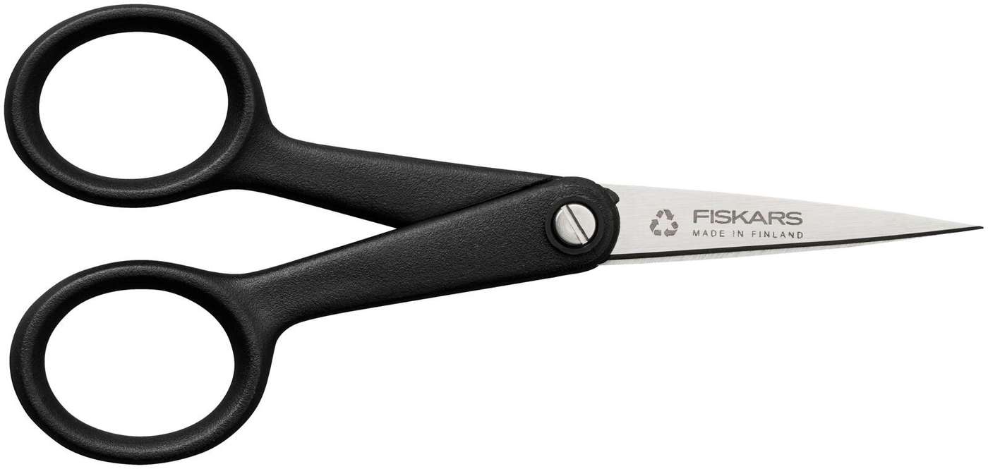 Ножницы швейные Fiskars FF ReNew 13см (цвет черный)