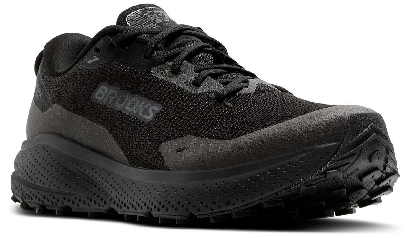 Мужские кроссовки для бега по пересеченной местности Brooks Divide 6 GTX (размер 8, цвет Черный / Черный / Эбеновое дерево)