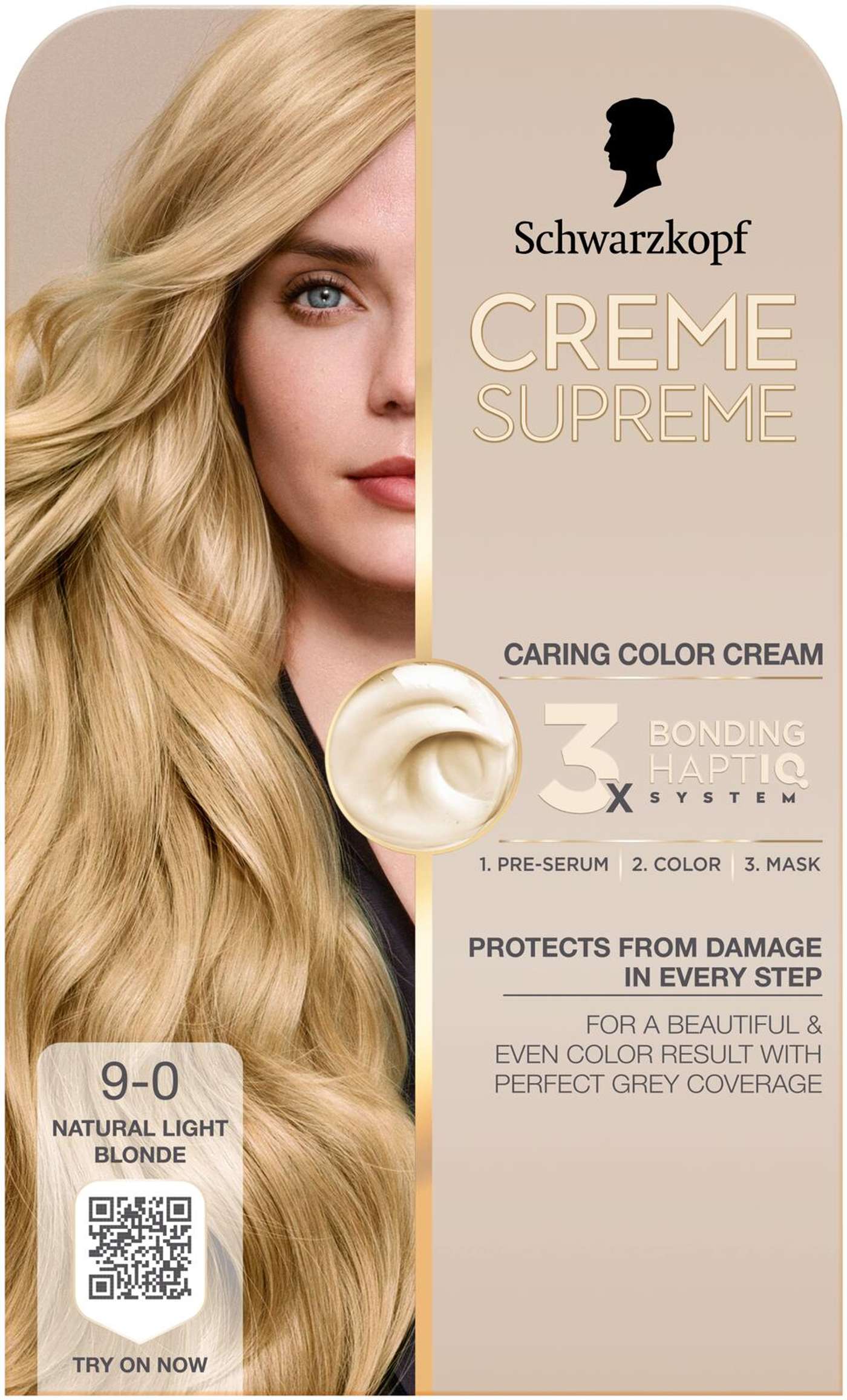 Creme Supreme 9-0 Натуральный Светлый Блондин