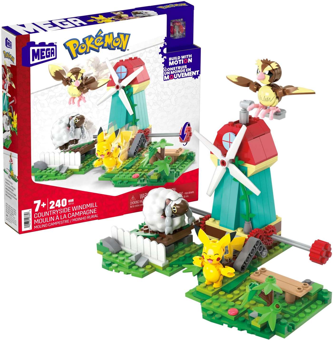 Набор MEGA™ Pokémon™: Деревенская ветряная мельница
