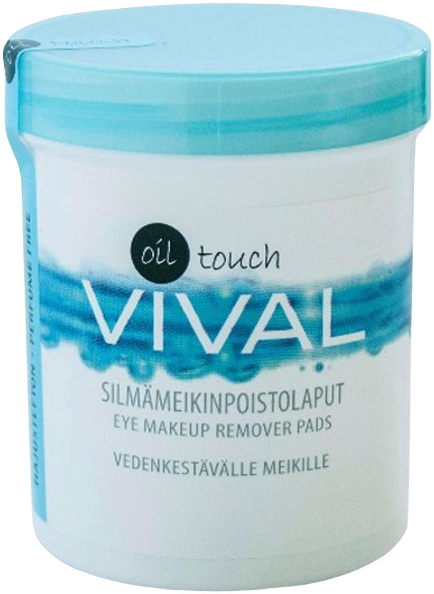 Vival 100 шт. подушечки для снятия макияжа с глаз Oil Touch для водостойкого макияжа