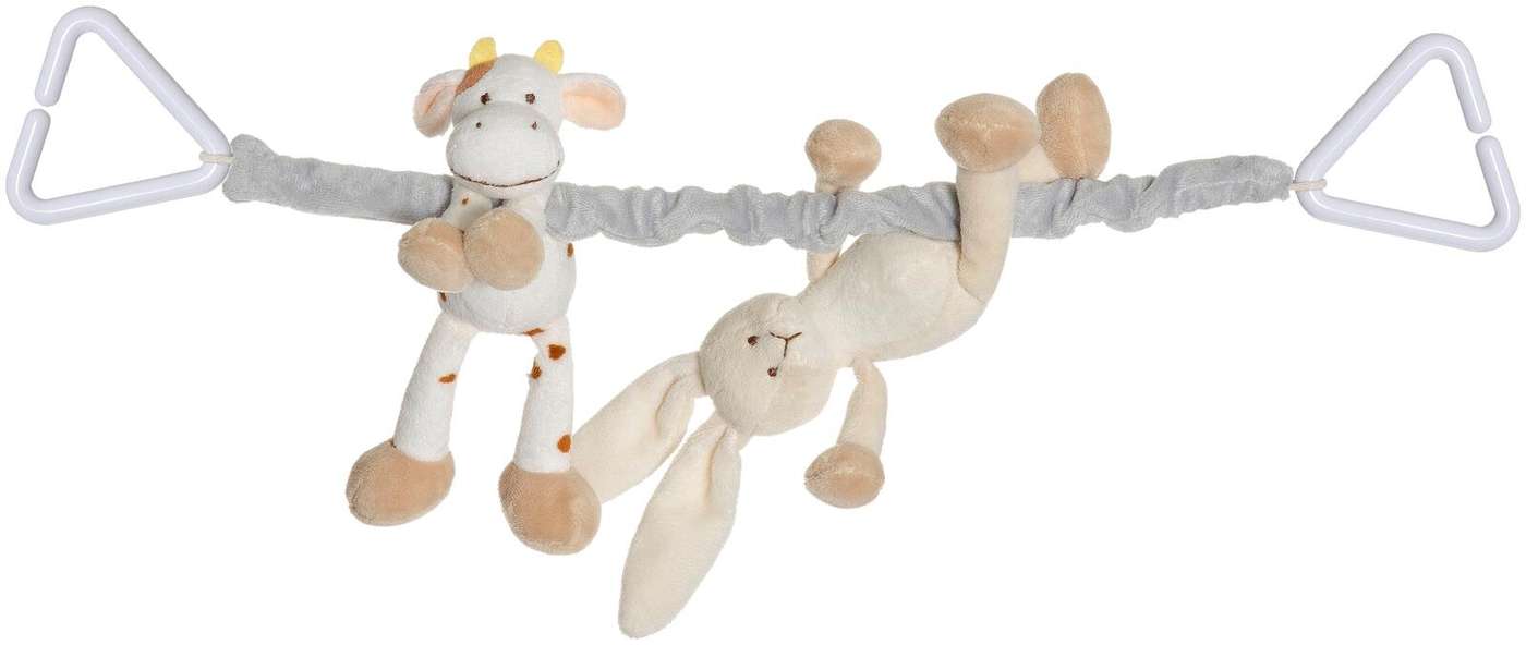 Teddykompaniet Diinglisar-Vaunulelu Bunny & Cow