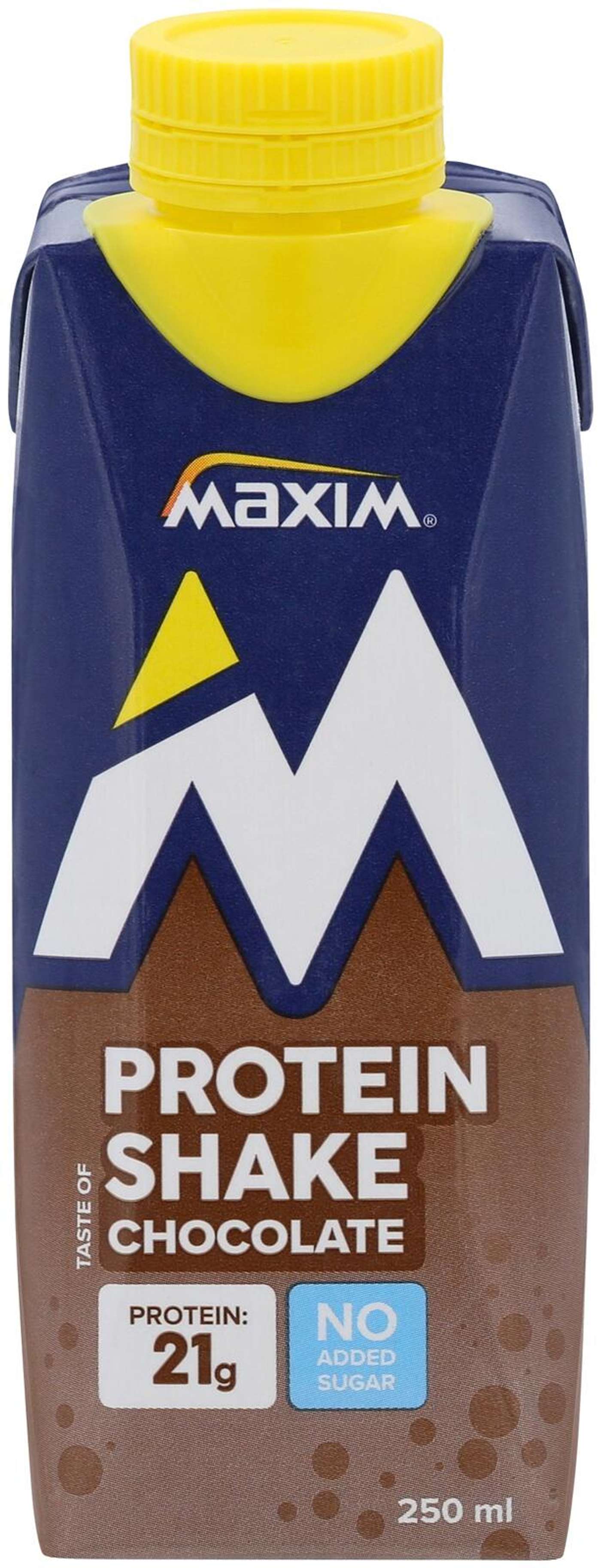 Протеиновый напиток Maxim Шоколадный 250мл