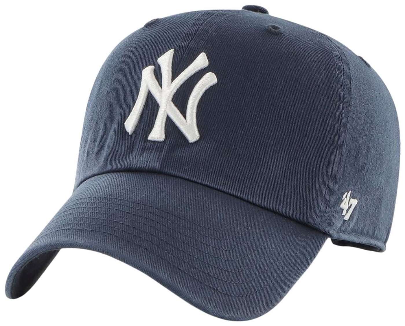47Фирменная кепка унисекс Clean Up MLB New York Yankees (цвет военно-морской)