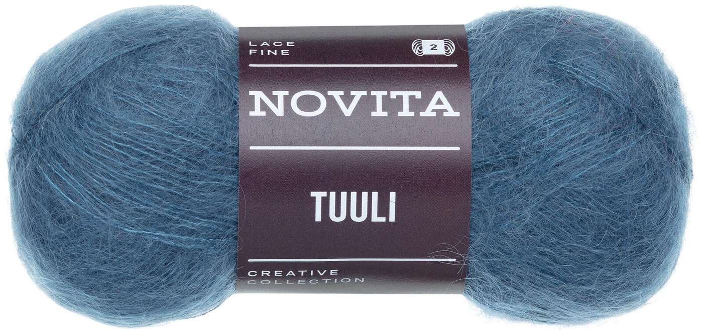 Нить Novita Туули 25 г вода 120 (цвет вода)