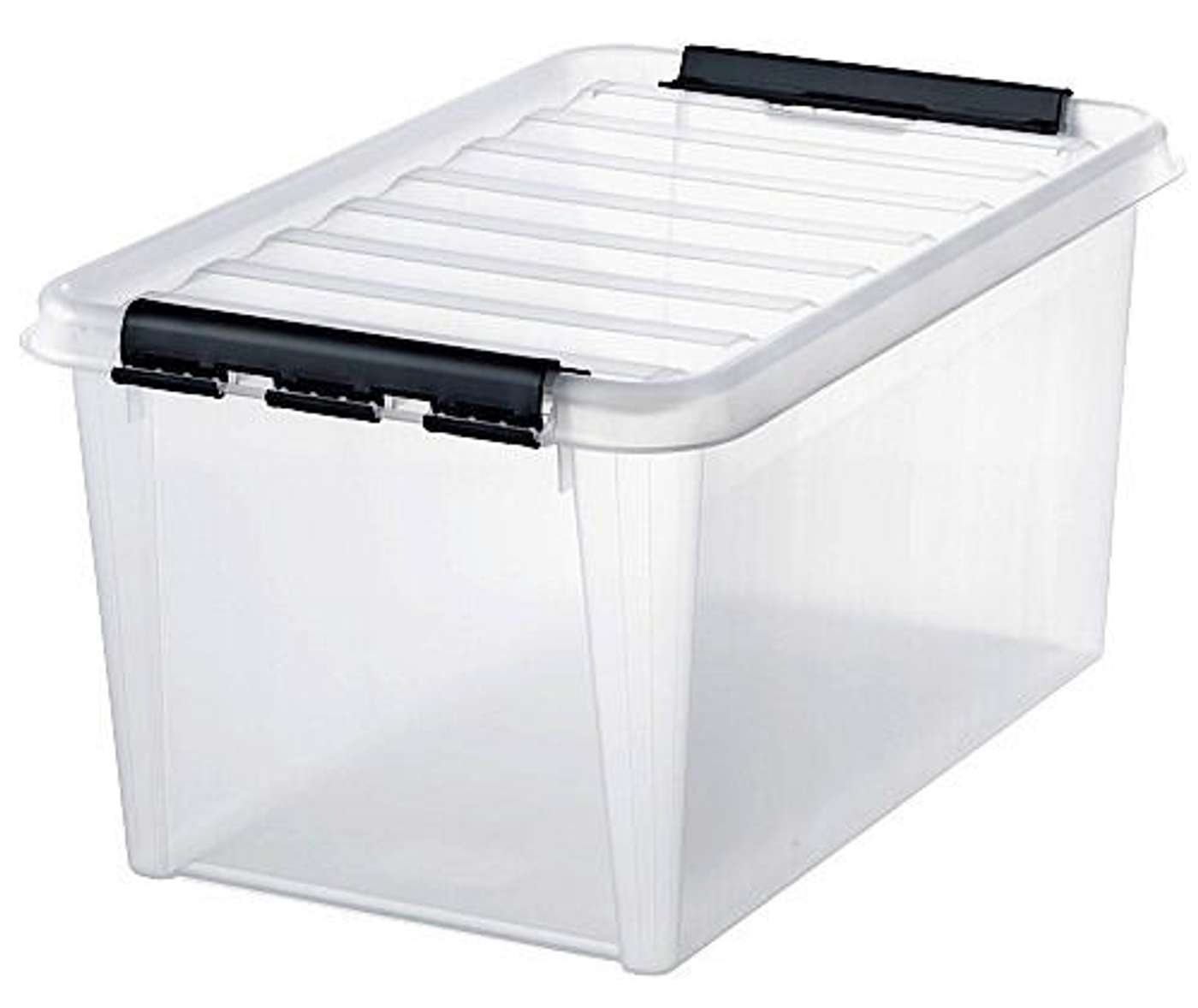 Ящик для хранения SmartStore Classic с крышкой 46 л, прозрачный (цвет Прозрачный)