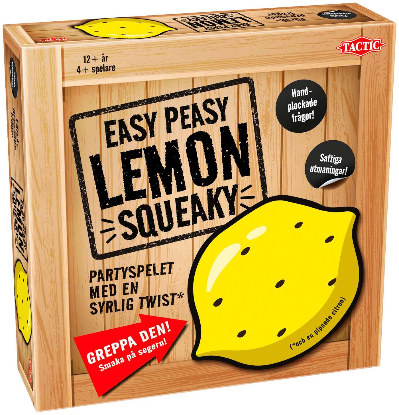 Тактическая настольная игра Easy Peasy Lemon Squeaky на шведском языке