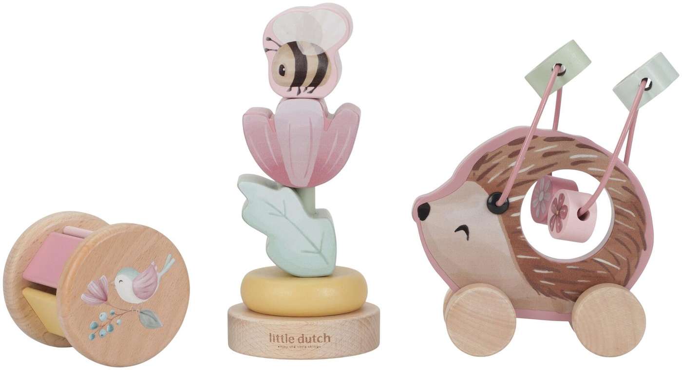 Подарочный набор Little Dutch Fairy Garden, 3 детали, дерево