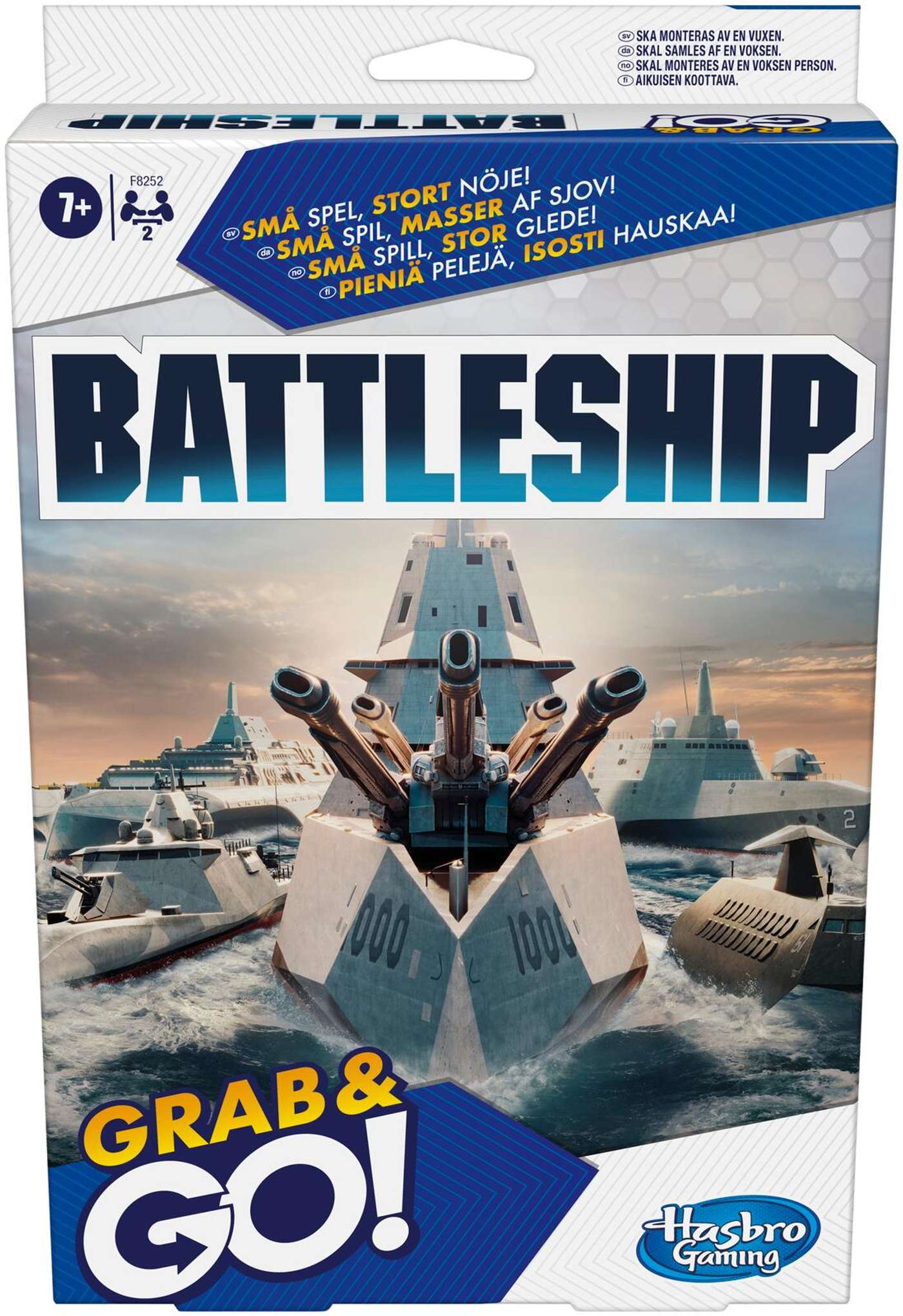 Hasbro Туристическая игра Battleship Grab&Go (цвет разноцветный)