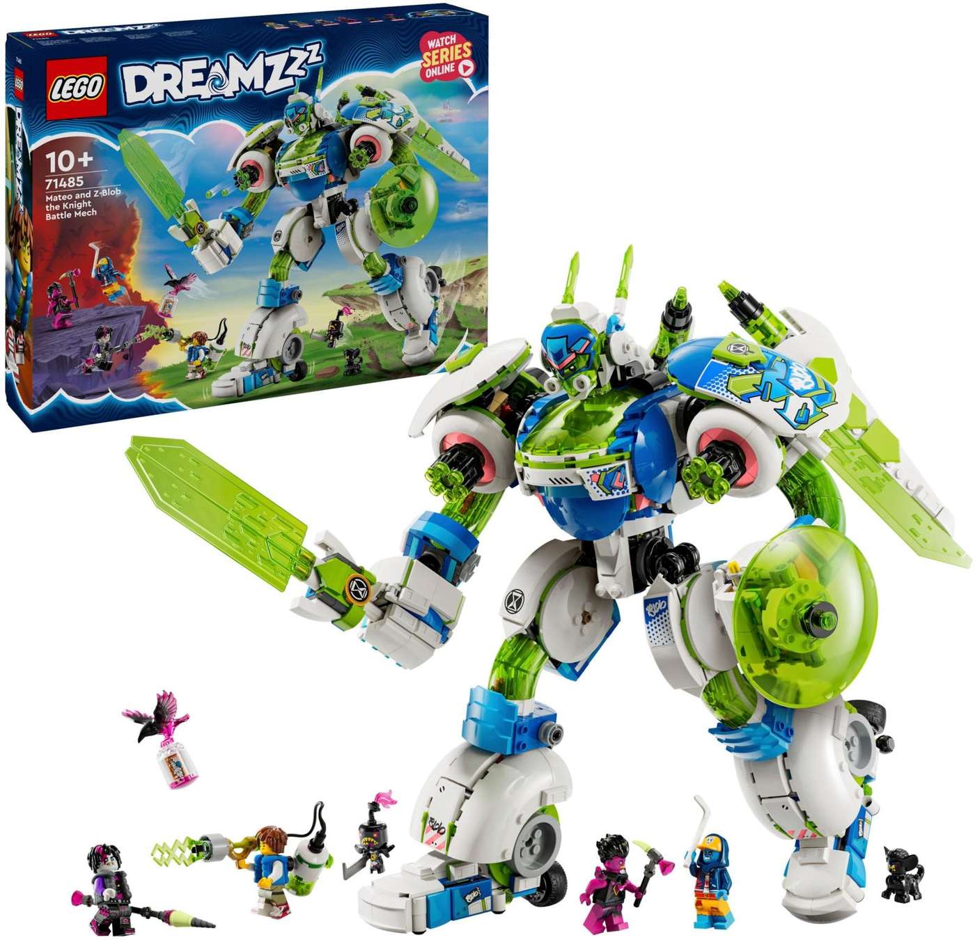 LEGO® DREAMZzz™ 71485 - боевой робот-рыцарь Матео и Z-Blob