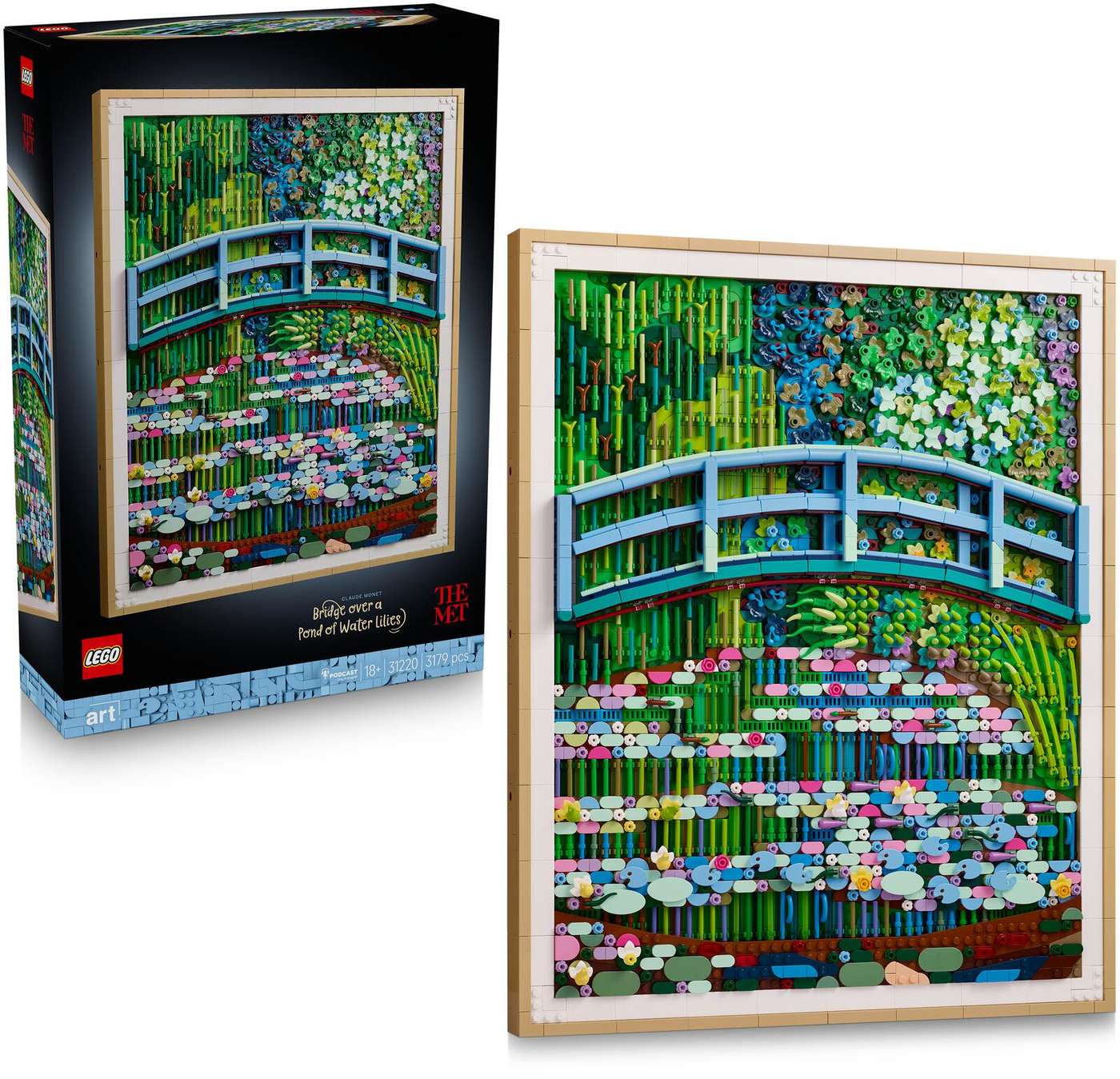 LEGO® Art 31220 Клод Моне - Пруд с водой