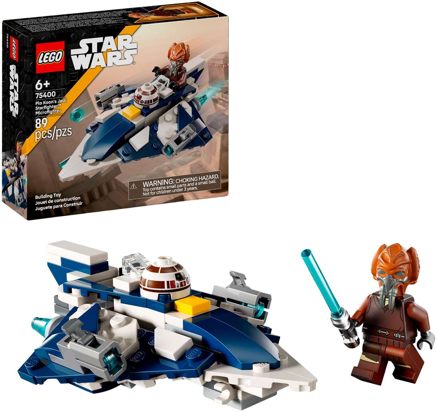 LEGO® Star Wars TM 75400 Микроистребитель «Джедай Звездный истребитель Пло Куна»