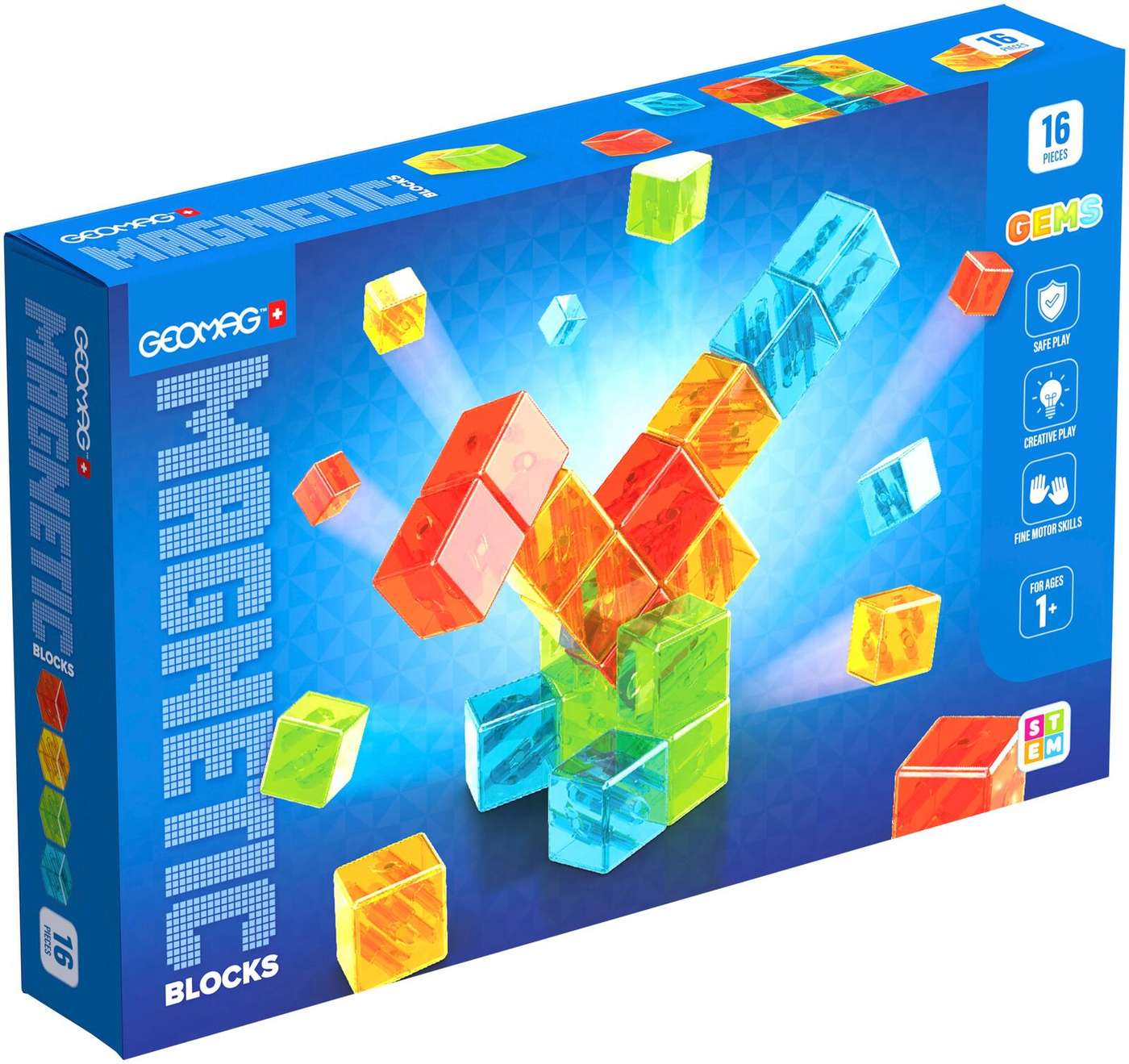 Geomag Gems Магнитные блоки 16 шт.