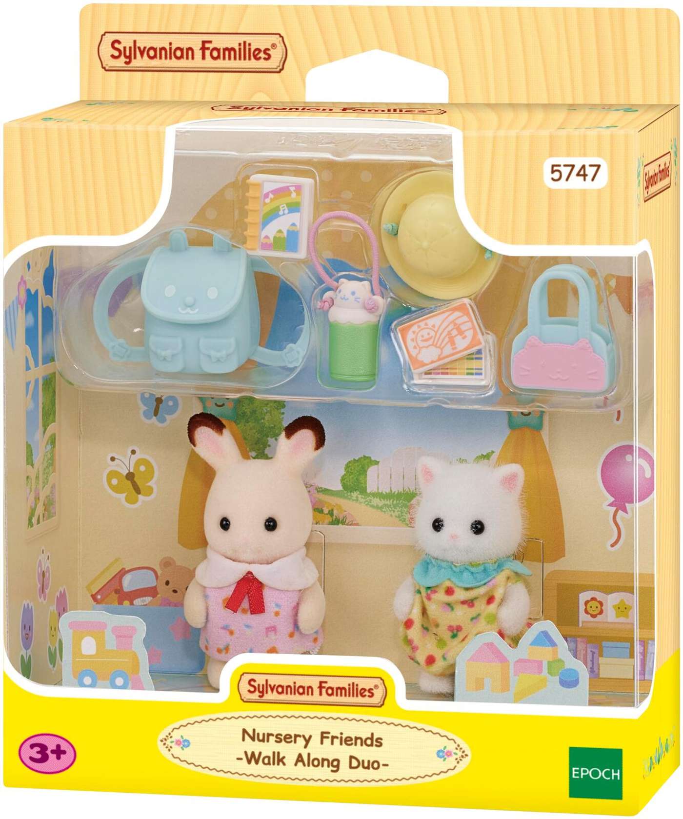 Друзья Sylvanian Families на прогулке