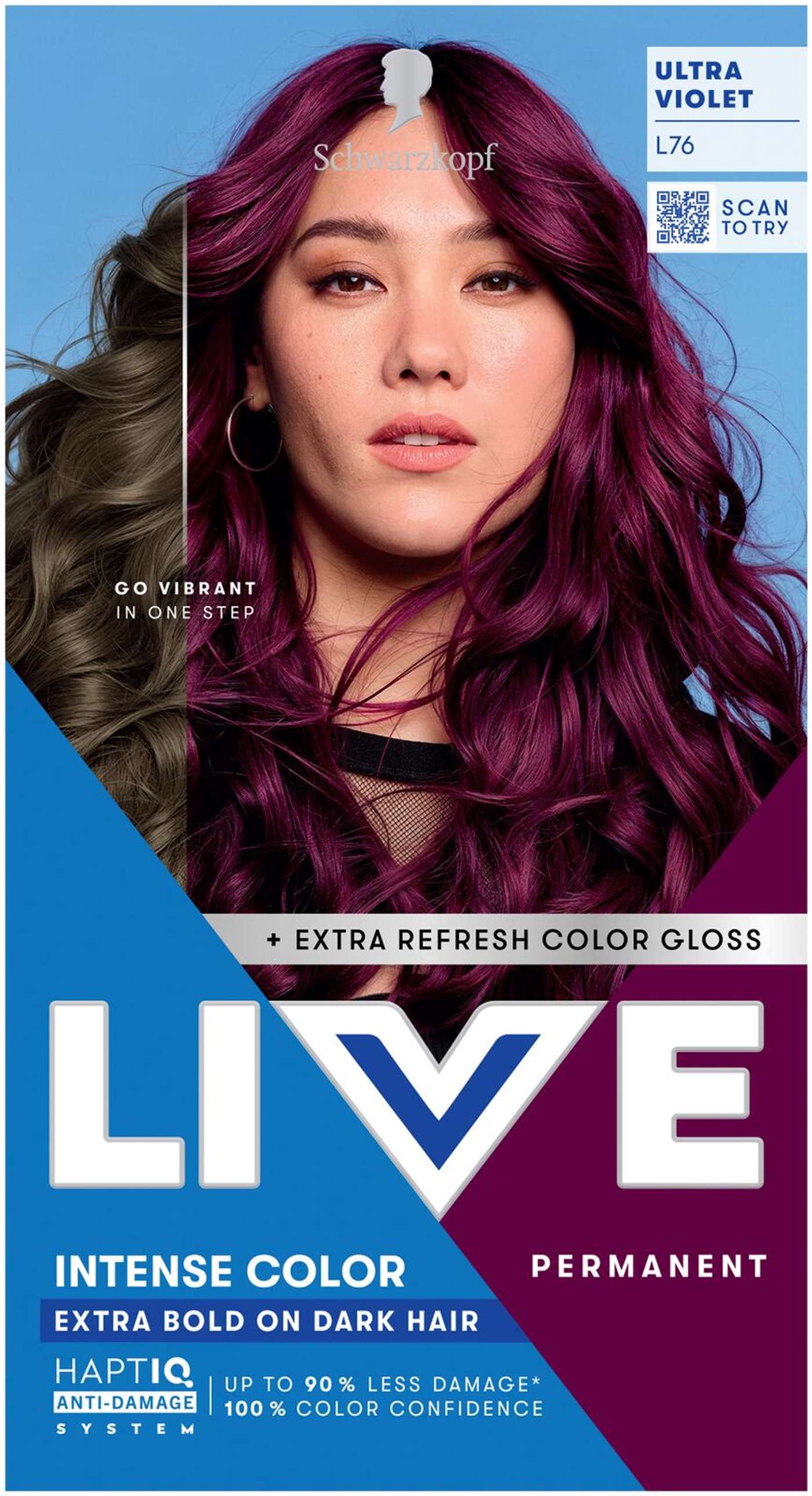 Schwarzkopf LIVE L76 Ультрафиолет