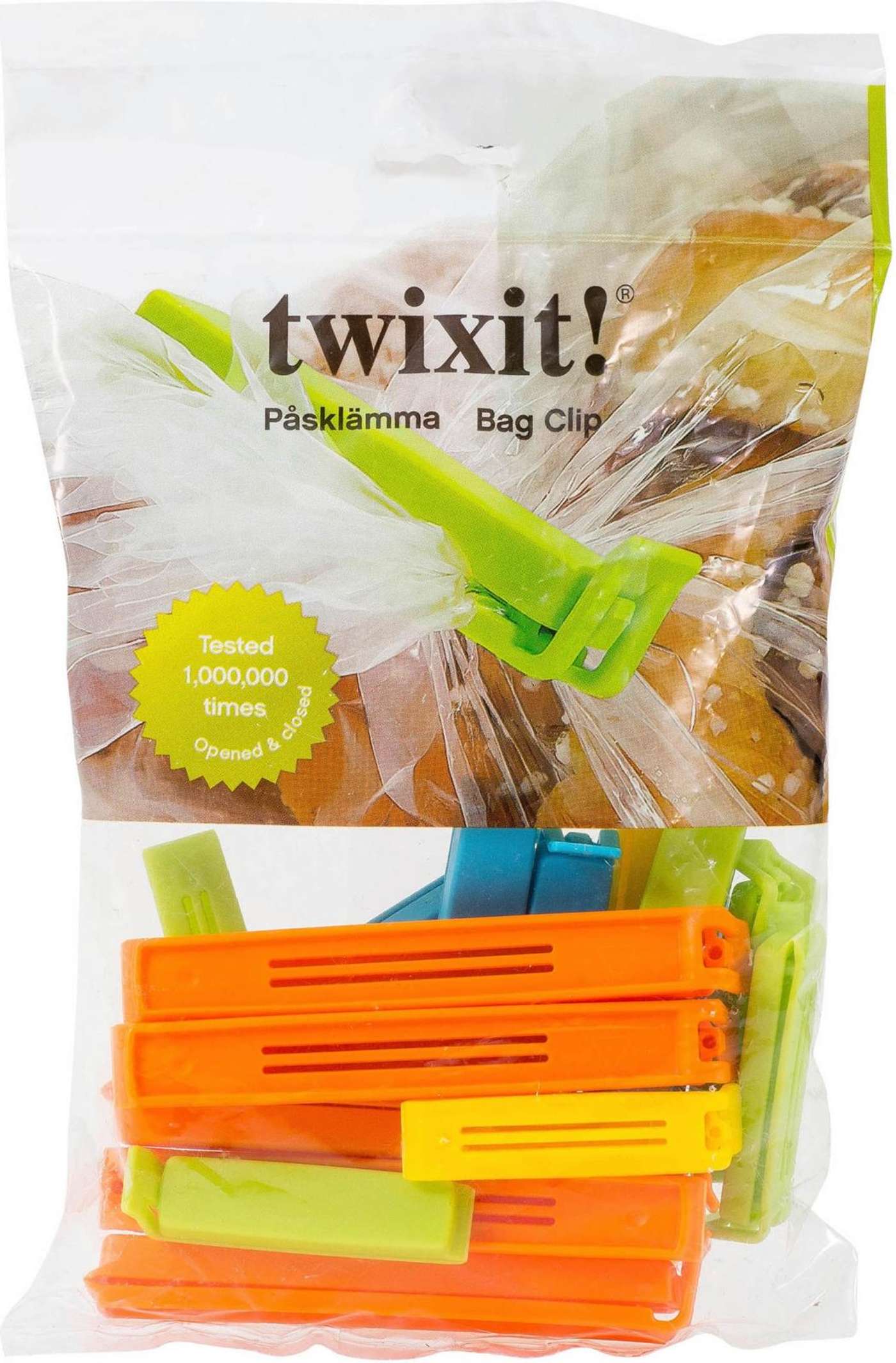 Запайщик пакетов Twixit, 20 шт. (цвет Ассорти цветов)