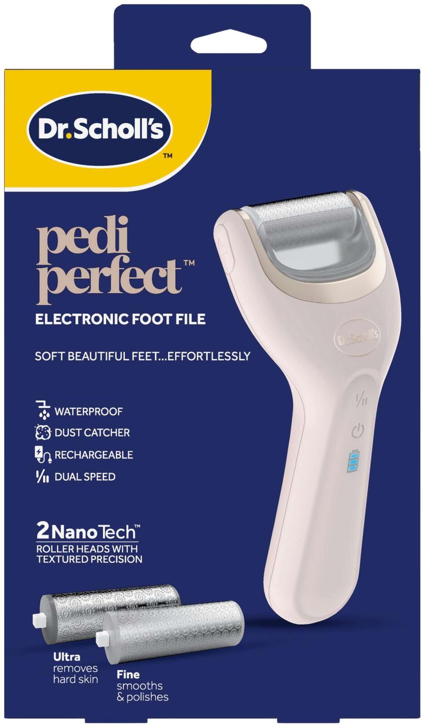 Скребок для ног Pedi Perfect Electronic Dr. Scholl's