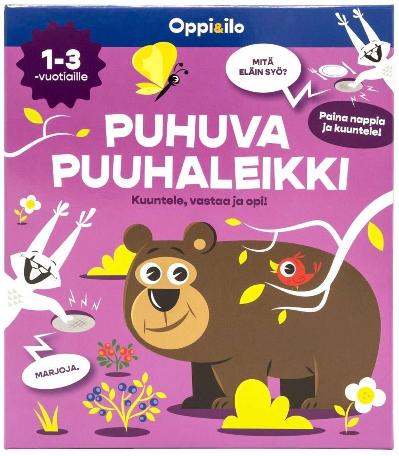 Oppi&ilo Говорящая деревянная игрушка 1-3 года