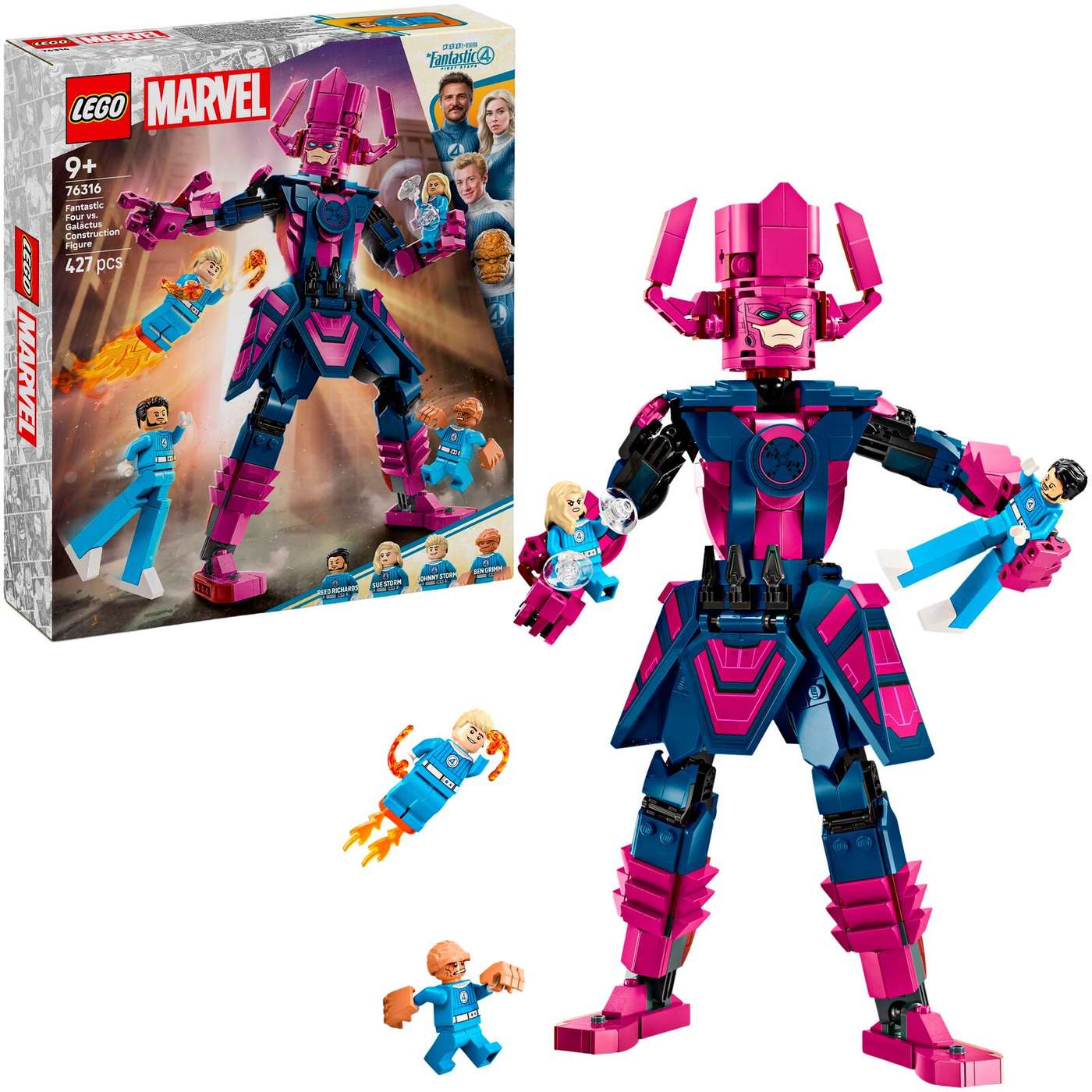 LEGO® Marvel 76316 Фигурка Суперсемейка против Галактуса