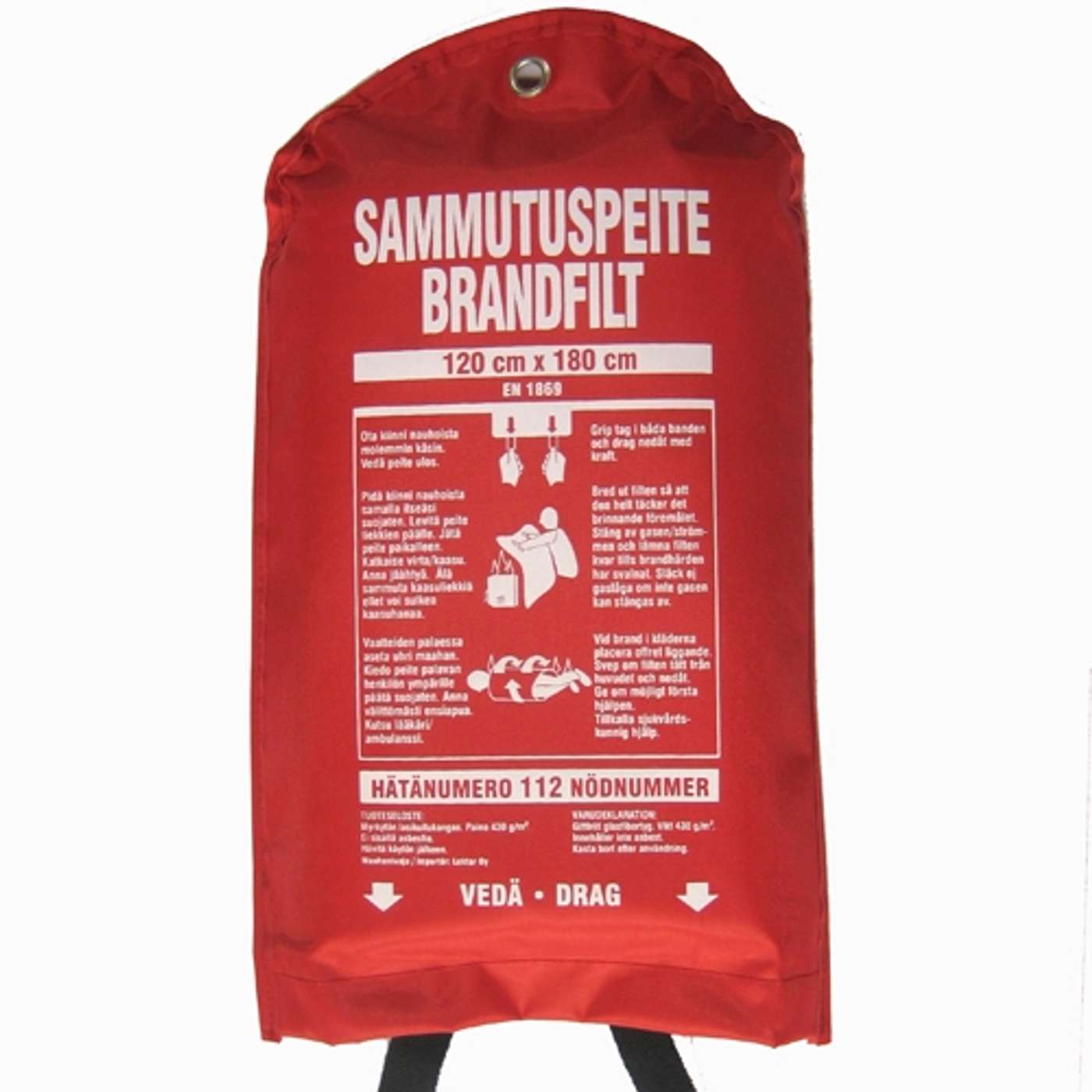 Одеяло пожаротушащее Prosec 120 x 180 см