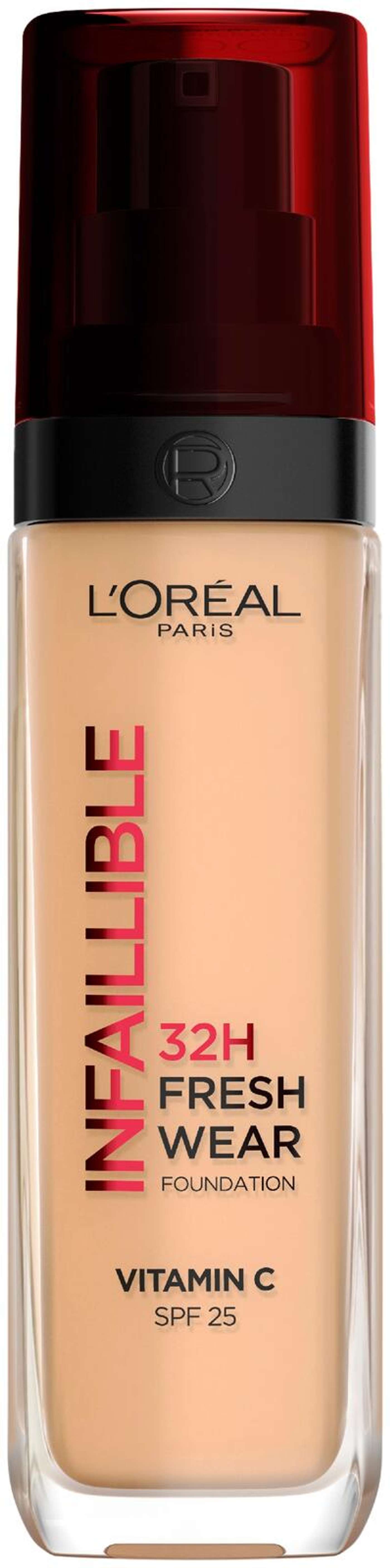 L'Oréal Paris Infaillible Fresh Wear 200 Тональный крем с теплым подтоном 30 мл (цвет Теплый подтон)