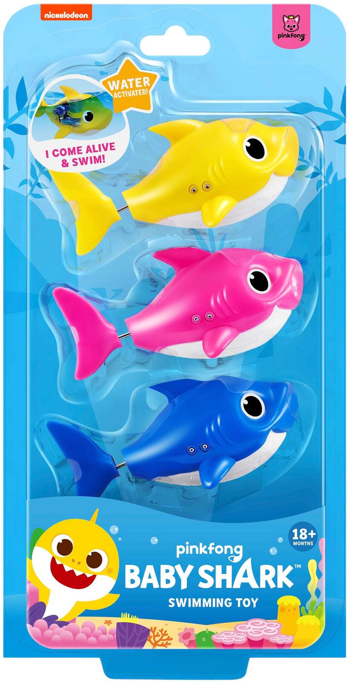 Robo Alive Mini Baby Shark, 3 упаковки