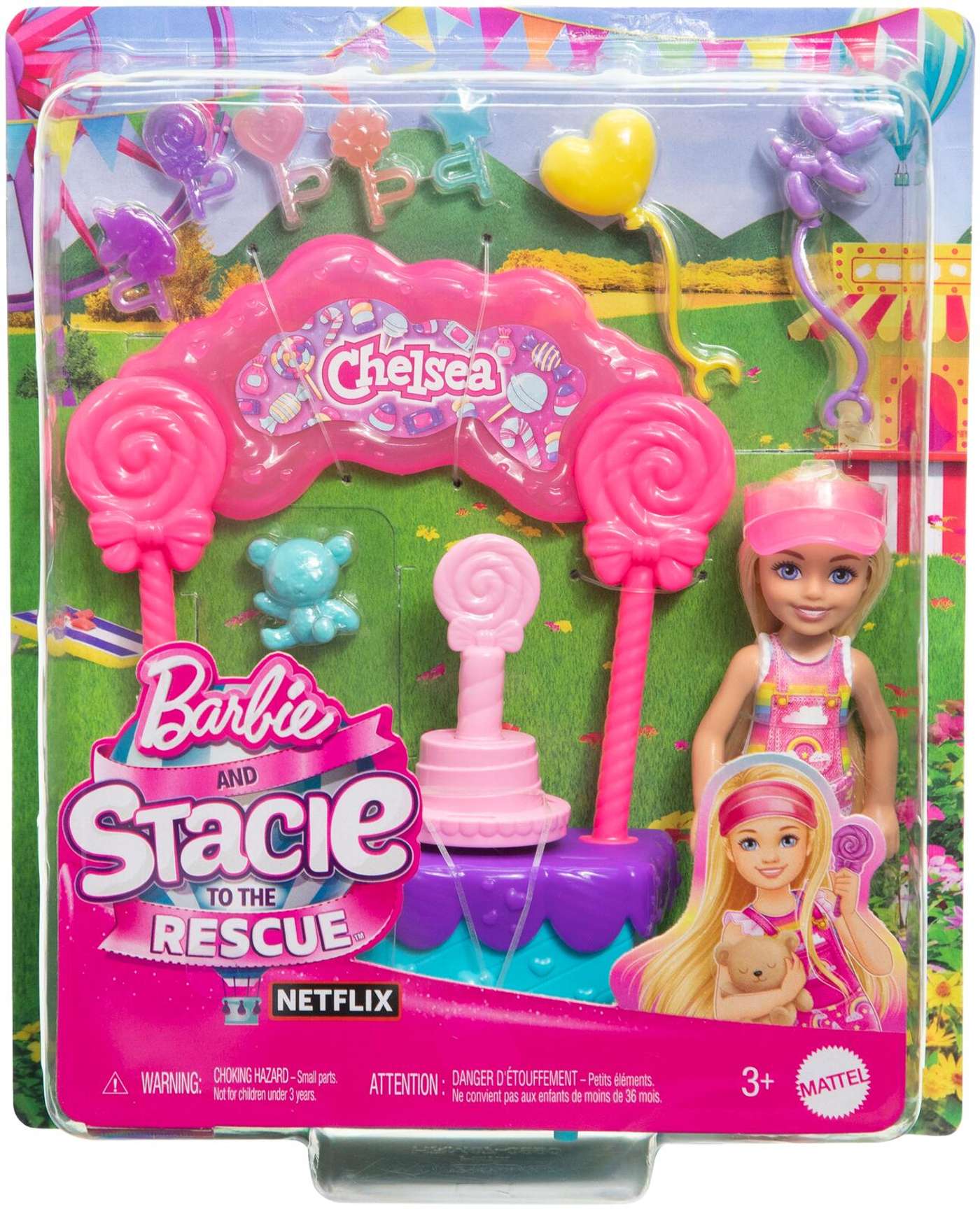Подставка для конфет и набор кукол Barbie Chelsea Candy