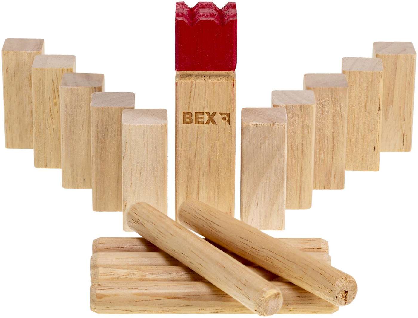 Игра Bex Sport Mini Kubb Original, красный король